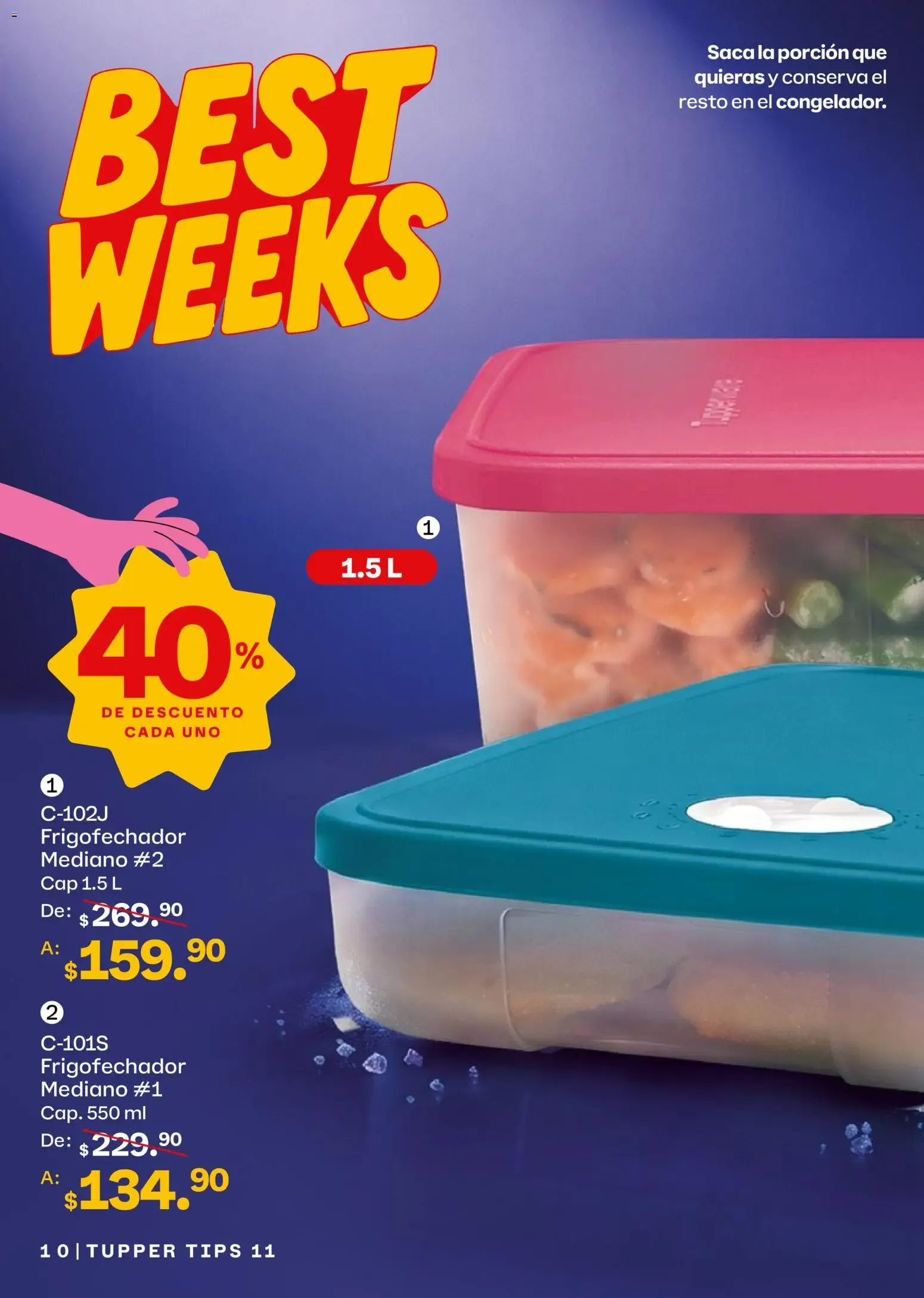 Catálogo de Tupper® Tips 11 Best Weeks 5 de octubre al 1 de noviembre 2026 - Pagina 10