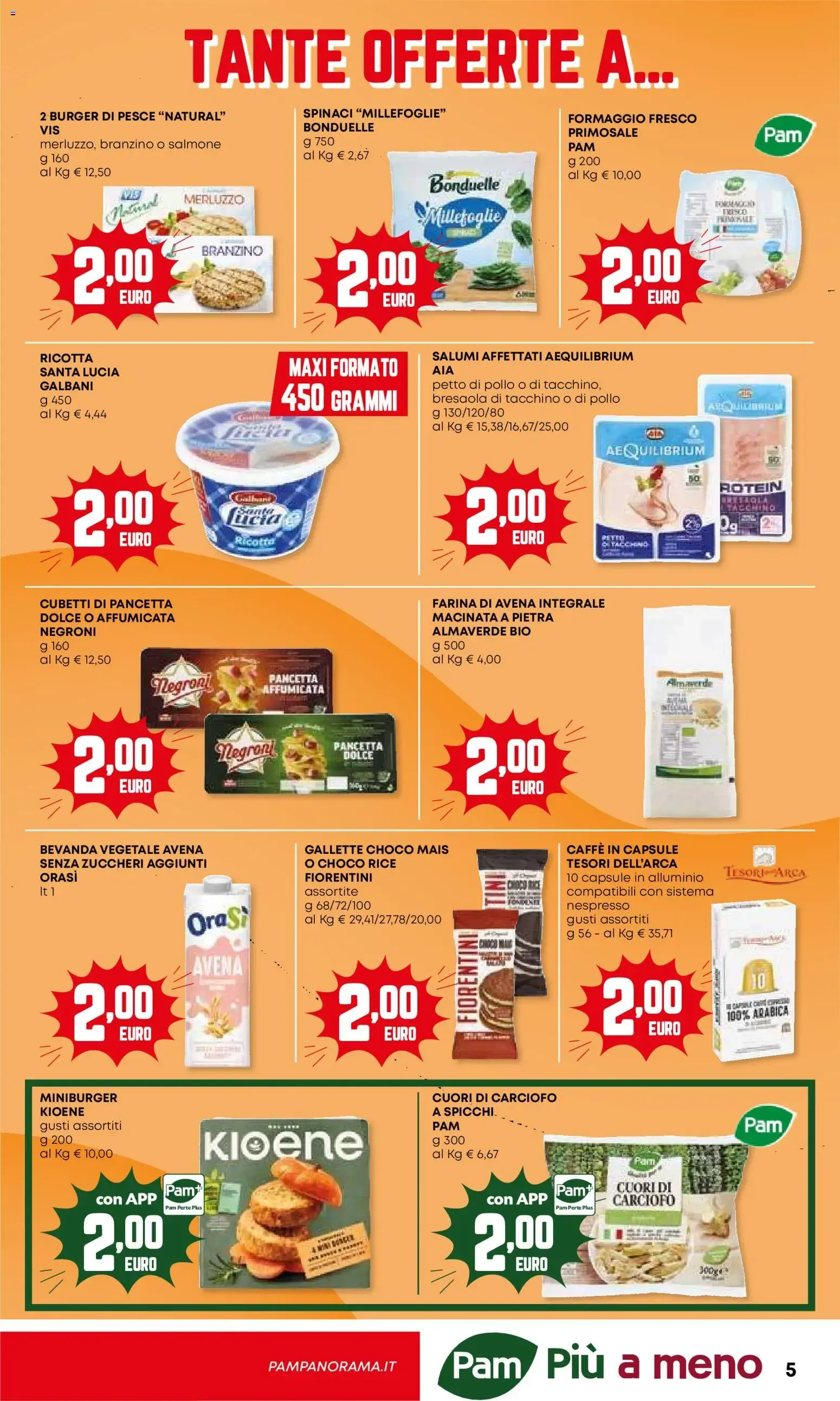 Volantino Pam Panorama: Tante Offerte a 1, 2, 3 Euro da 18 giugno a 1 luglio di 2026 - Pagina del volantino 5