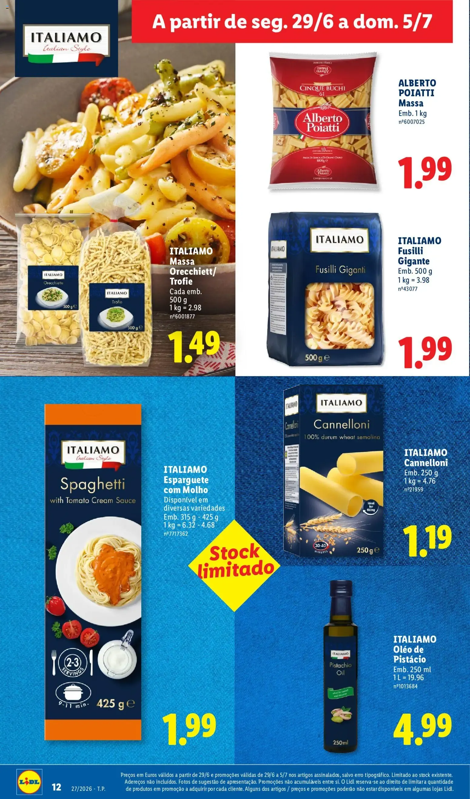Folheto Lidl Folheto: Poupança de 29 de junho até 5 de julho 2026 - Pagina 12