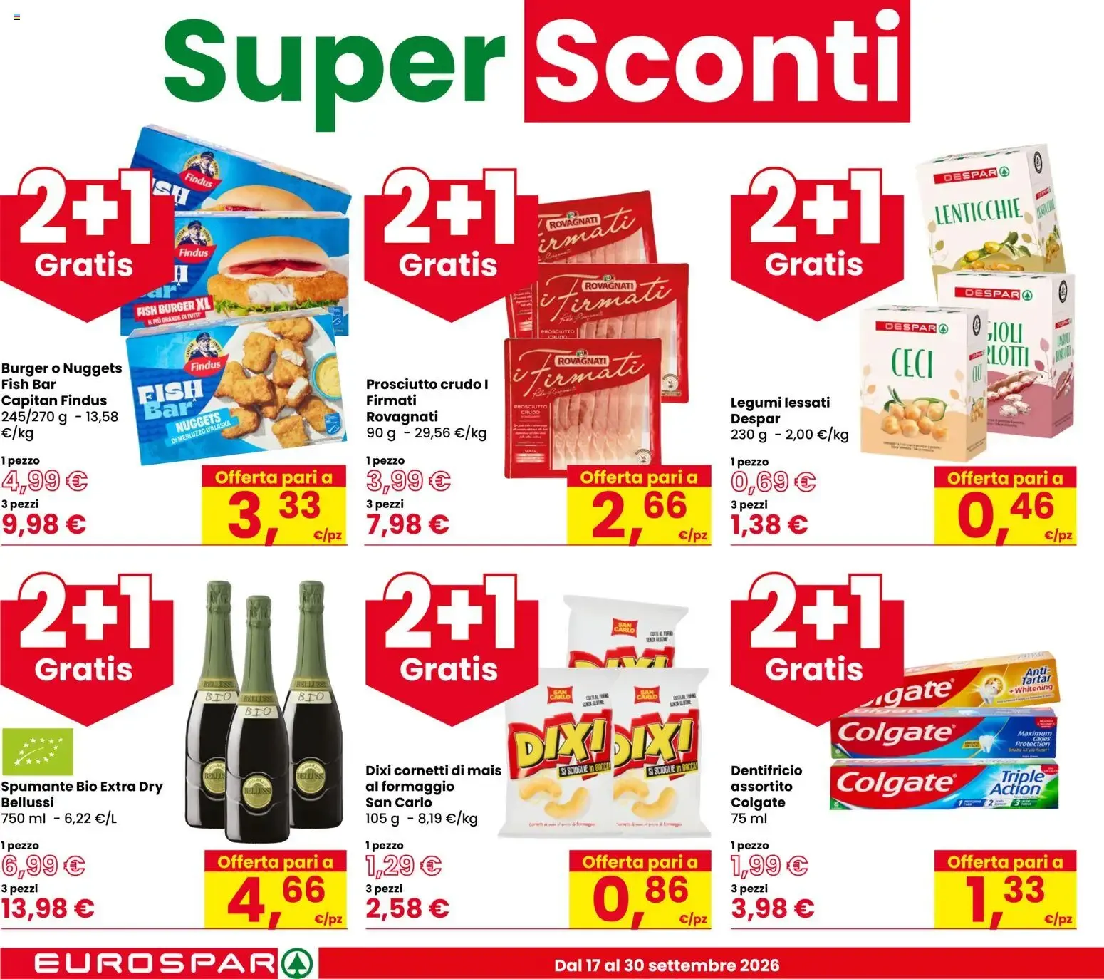 Nuovo Eurospar volantino dal 17/09/2026 > offerte anteprima 🛍️ da 17 settembre a 30 settembre di 2026 - Pagina del volantino 4