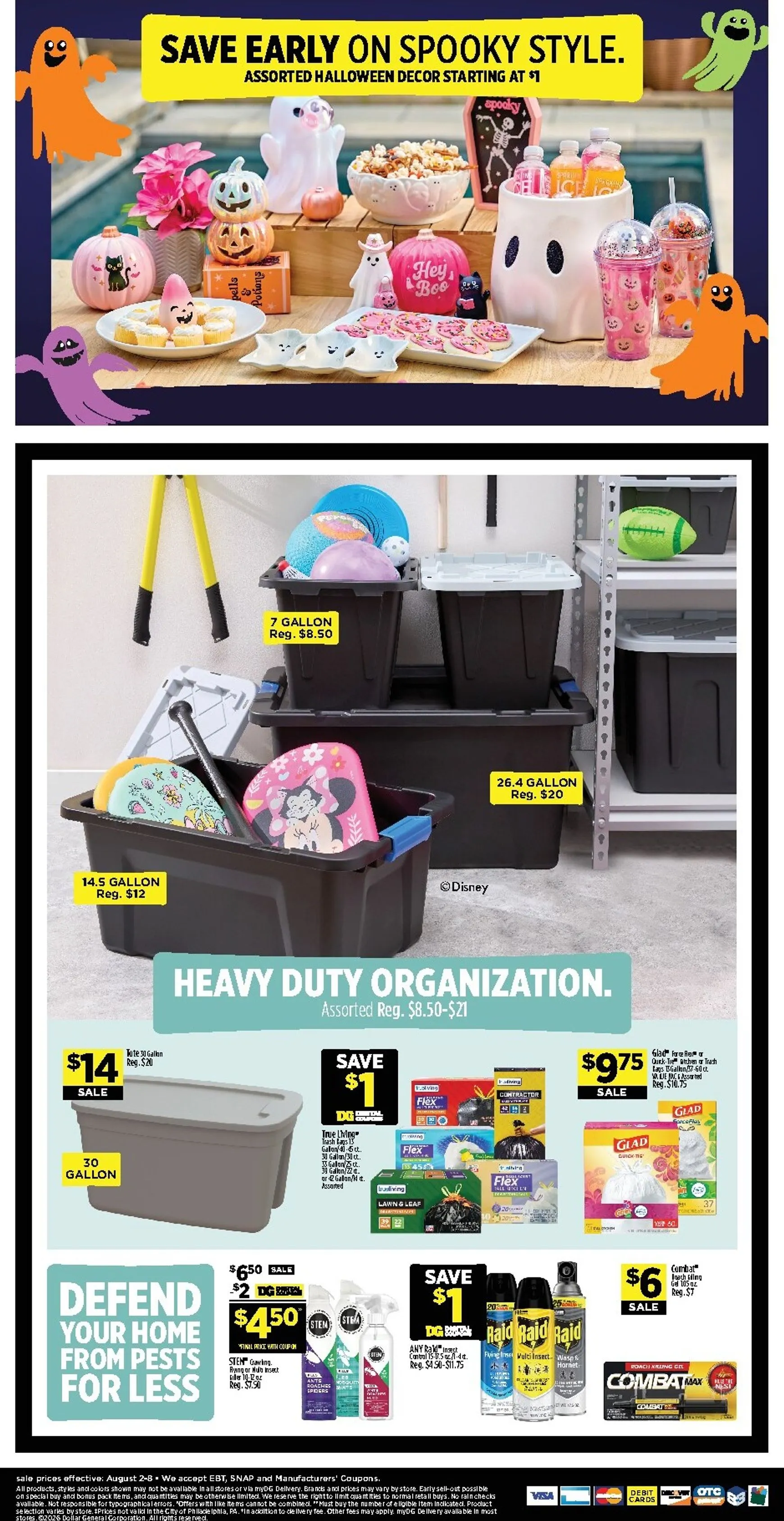 Weekly promotion DOLLAR GENERAL spanning from August 2 to August 8 2026 - Page 13 for Catalogue 365