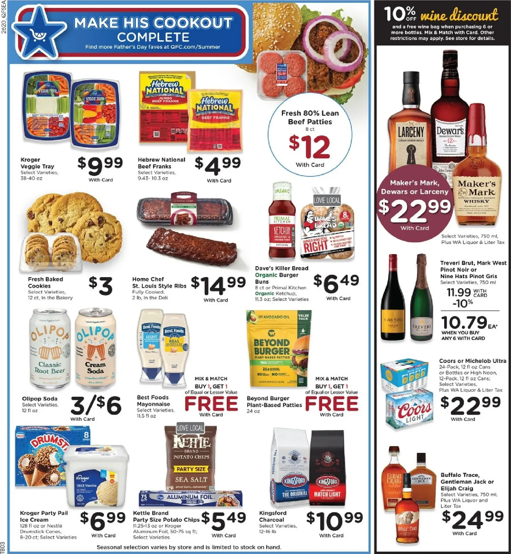 Weekly ad Current QFC leaflet valid from Wednesday 06/17/2026 to Tuesday 06/23/2026 from June 17 to June 23 2026 - Page 4