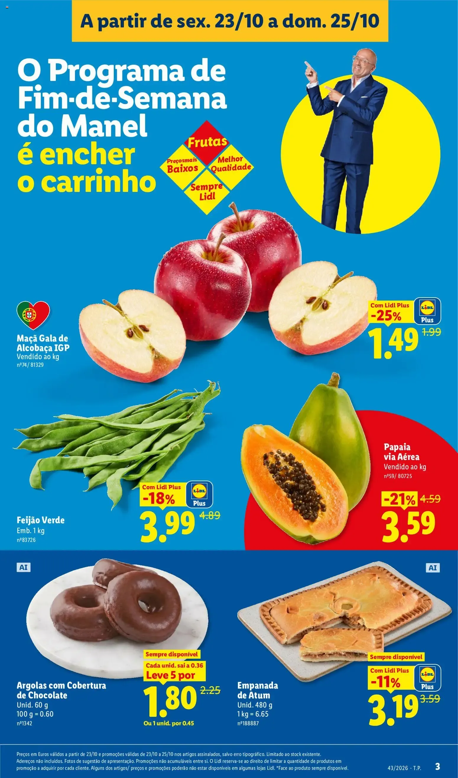 Folheto O Programa de Fim-de-Semana do Manel é encher o carrinho de 23 de outubro até 1 de novembro 2026 - Pagina 3