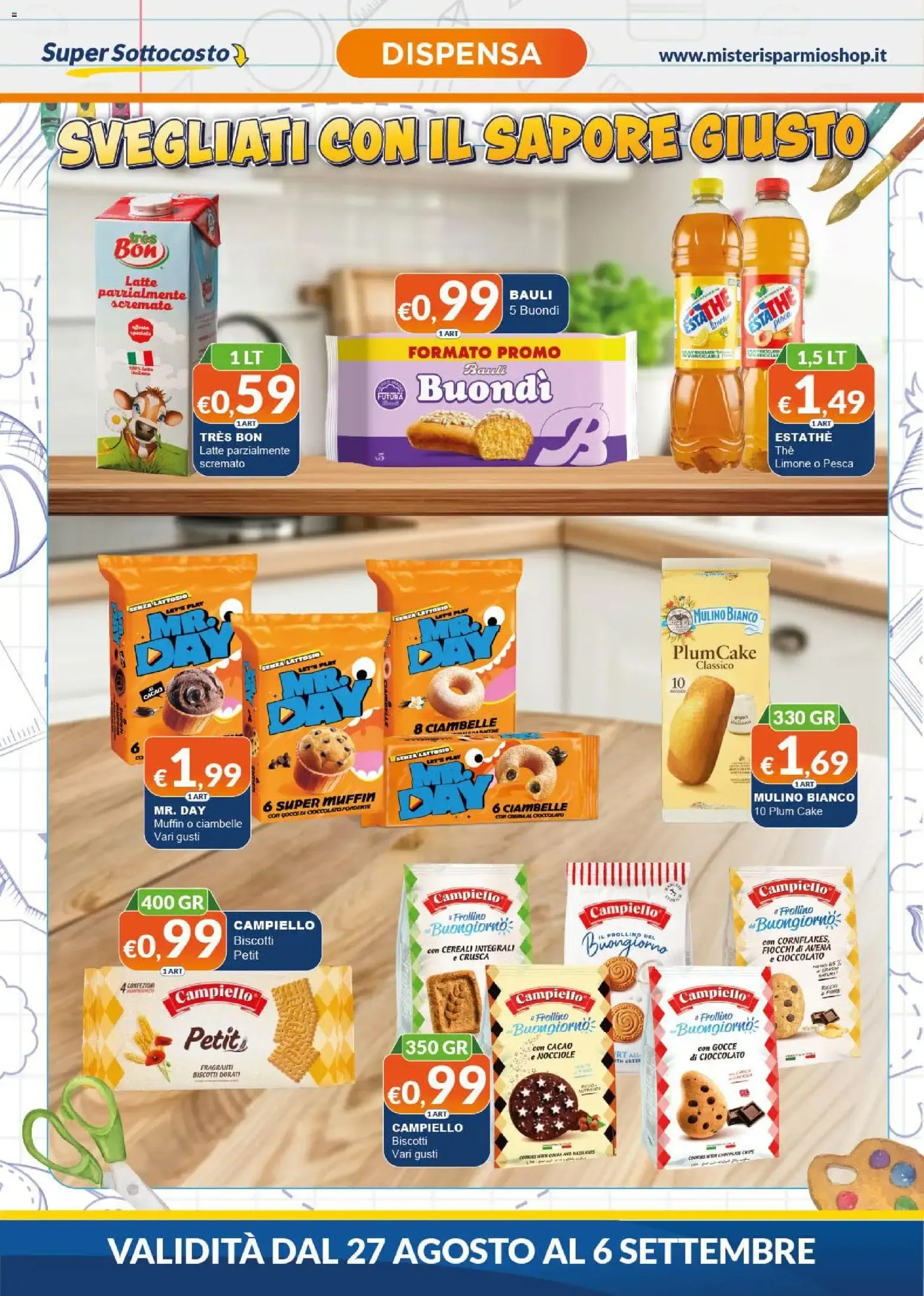 Mister Risparmio - Ofertas Back to School da 27 agosto a 6 settembre di 2026 - Pagina del volantino 2