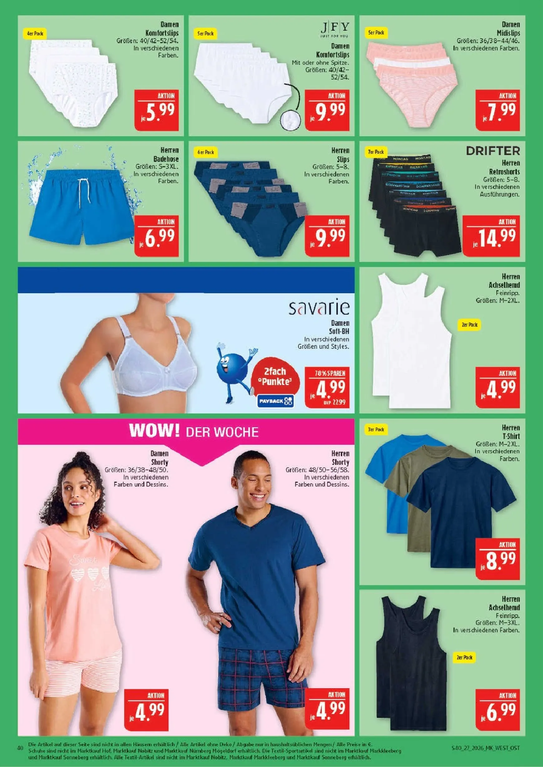 Marktkauf Prospekt nächste Woche – von Montag 29.06.2026 bis Samstag 04.07.2026 von 29. Juni bis 4. Juli 2026 - Prospekt seite 40