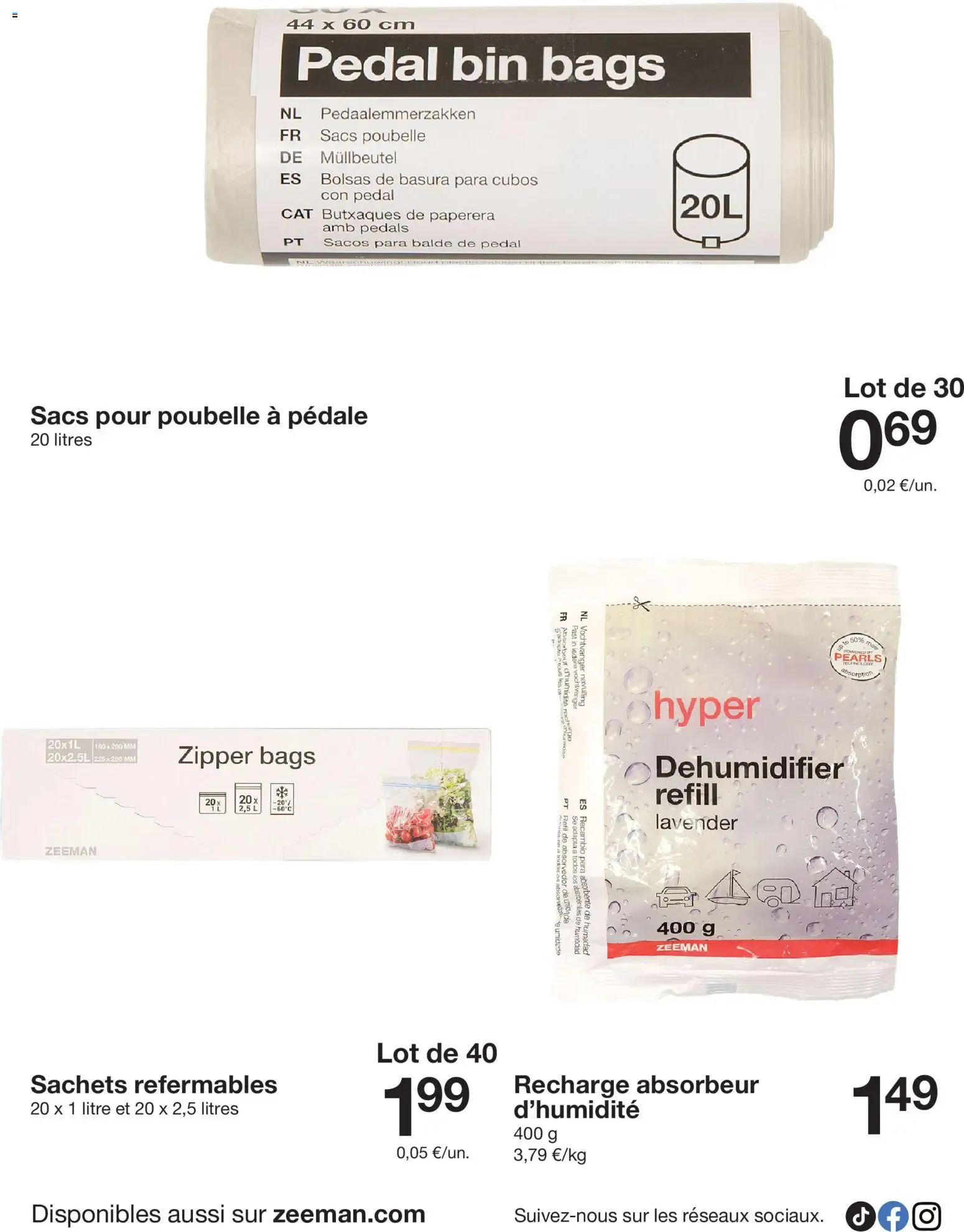 Cette semaine : les indispensables à glisser dans votre valise. du 27 juin au 3 juillet 2026 - Catalogue page 4
