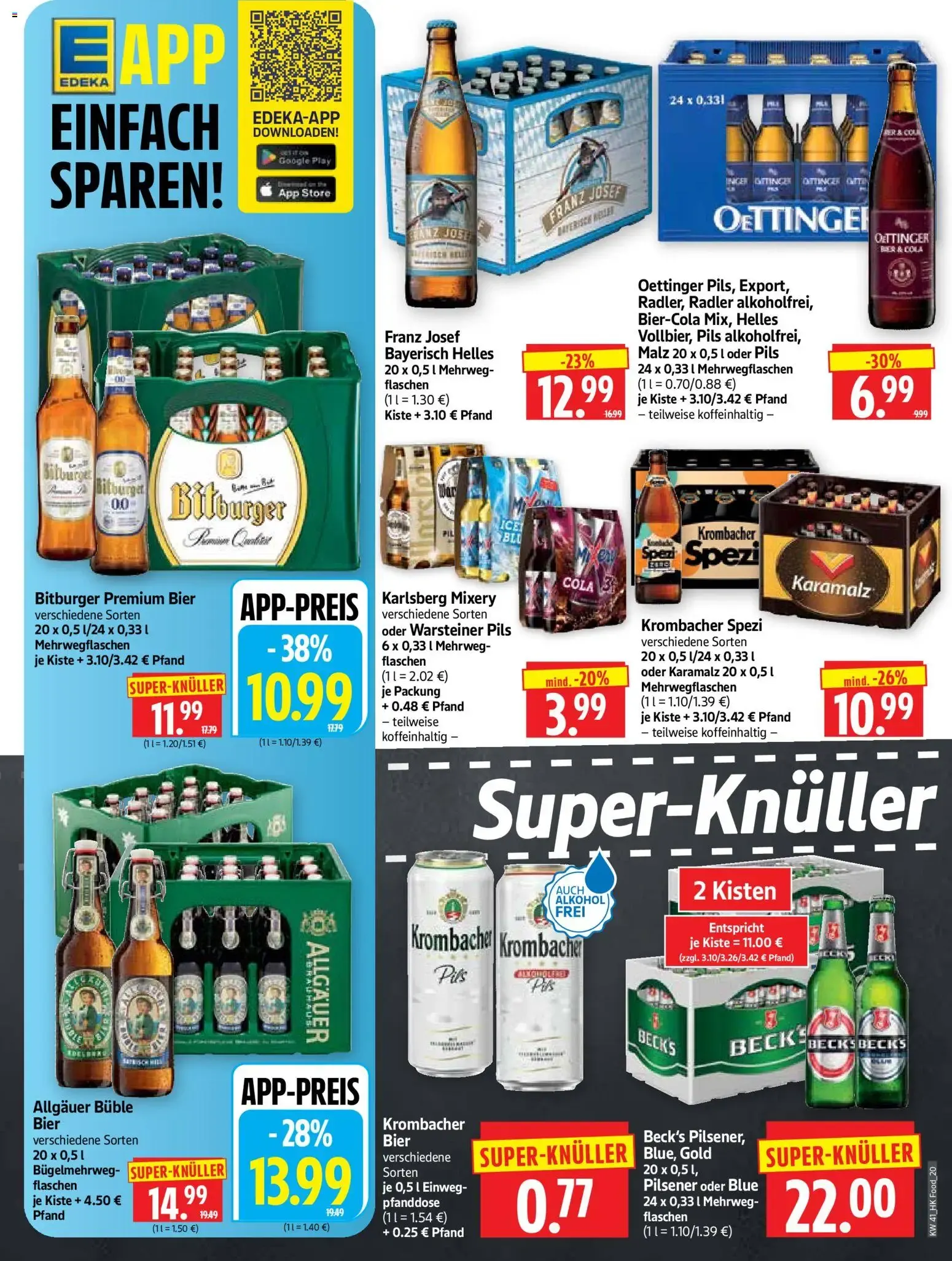 E center Herkules EDEKA App Prospekt von 5. Oktober bis 10. Oktober 2026 - Prospekt seite 20