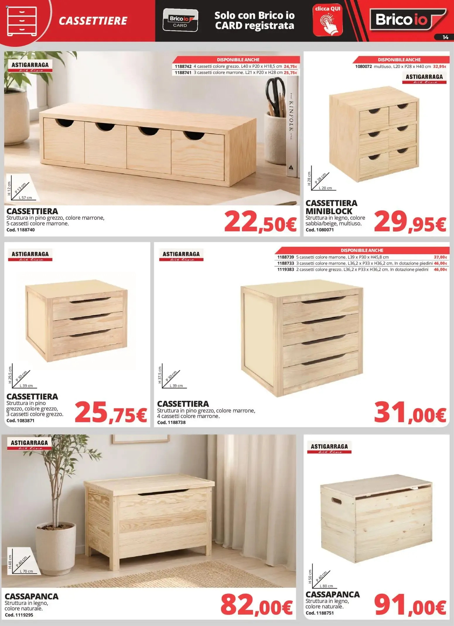 Nuovo Brico io volantino Sistemazione dal 28/09/2026 > offerte anteprima 🛍️ da 28 settembre a 2 novembre di 2026 - Pagina del volantino 14