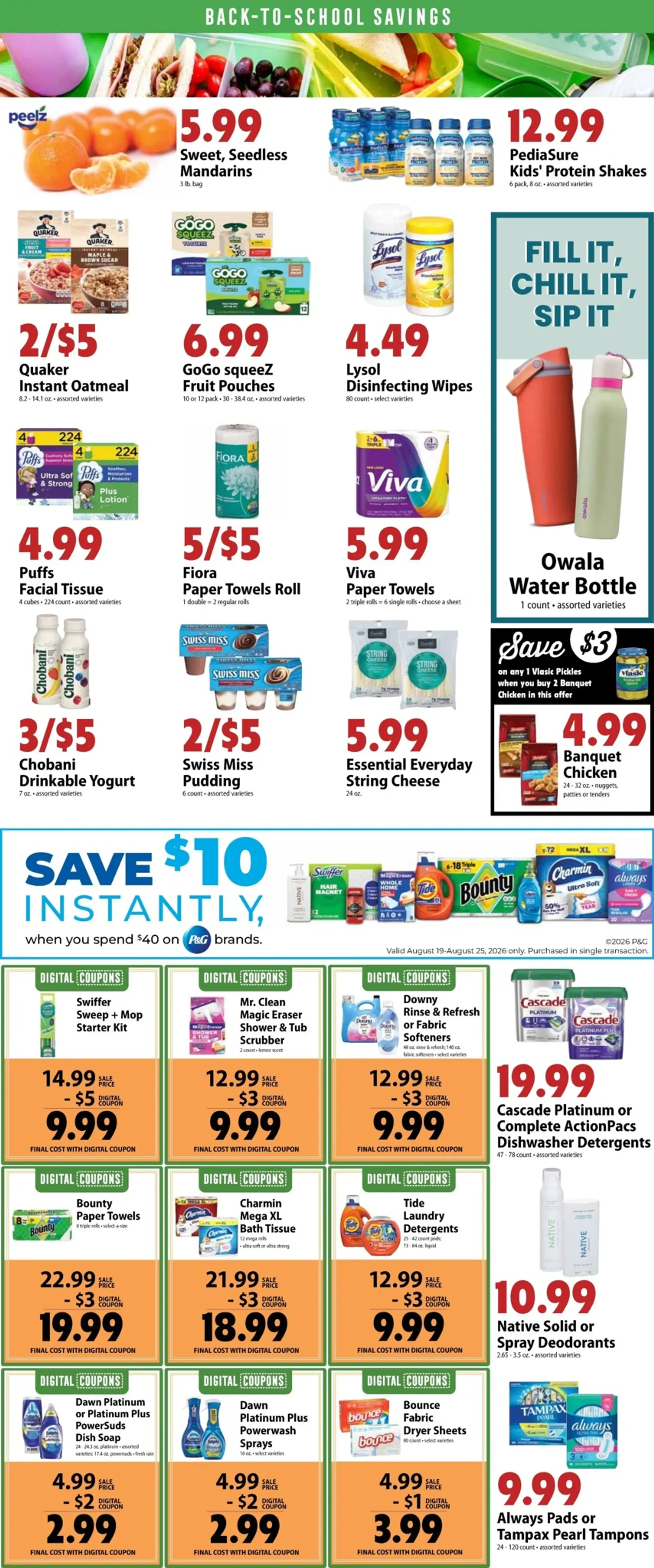 Weekly ad Current Fest Foods leaflet valid from Wednesday 08/19/2026 to Tuesday 08/25/2026 from August 19 to August 25 2026 - Page 6