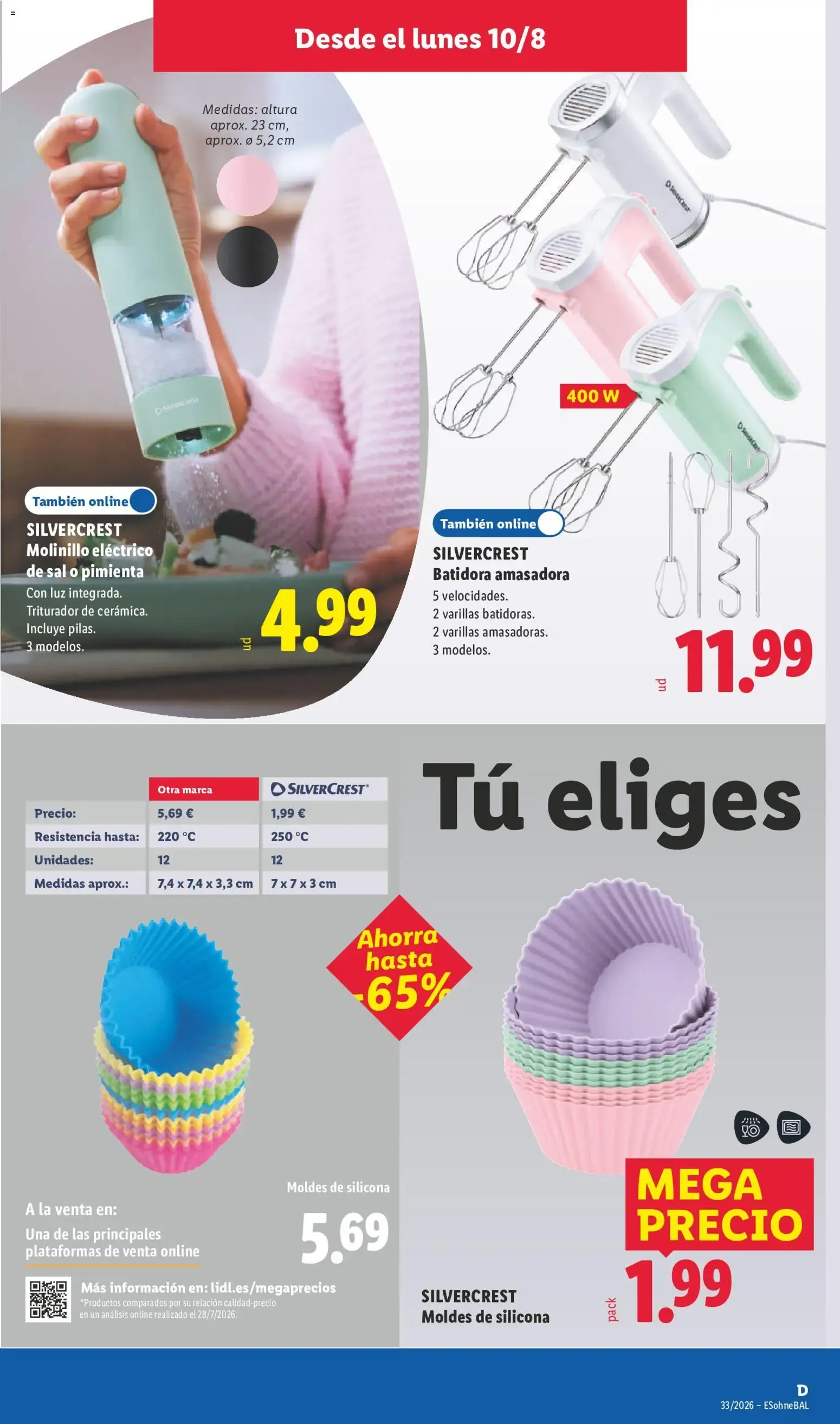 Catálogo de Lidl folleto de bazar del 10/08/2026 | Ofertas 10 de agosto al 16 de agosto 2026 - Página 11