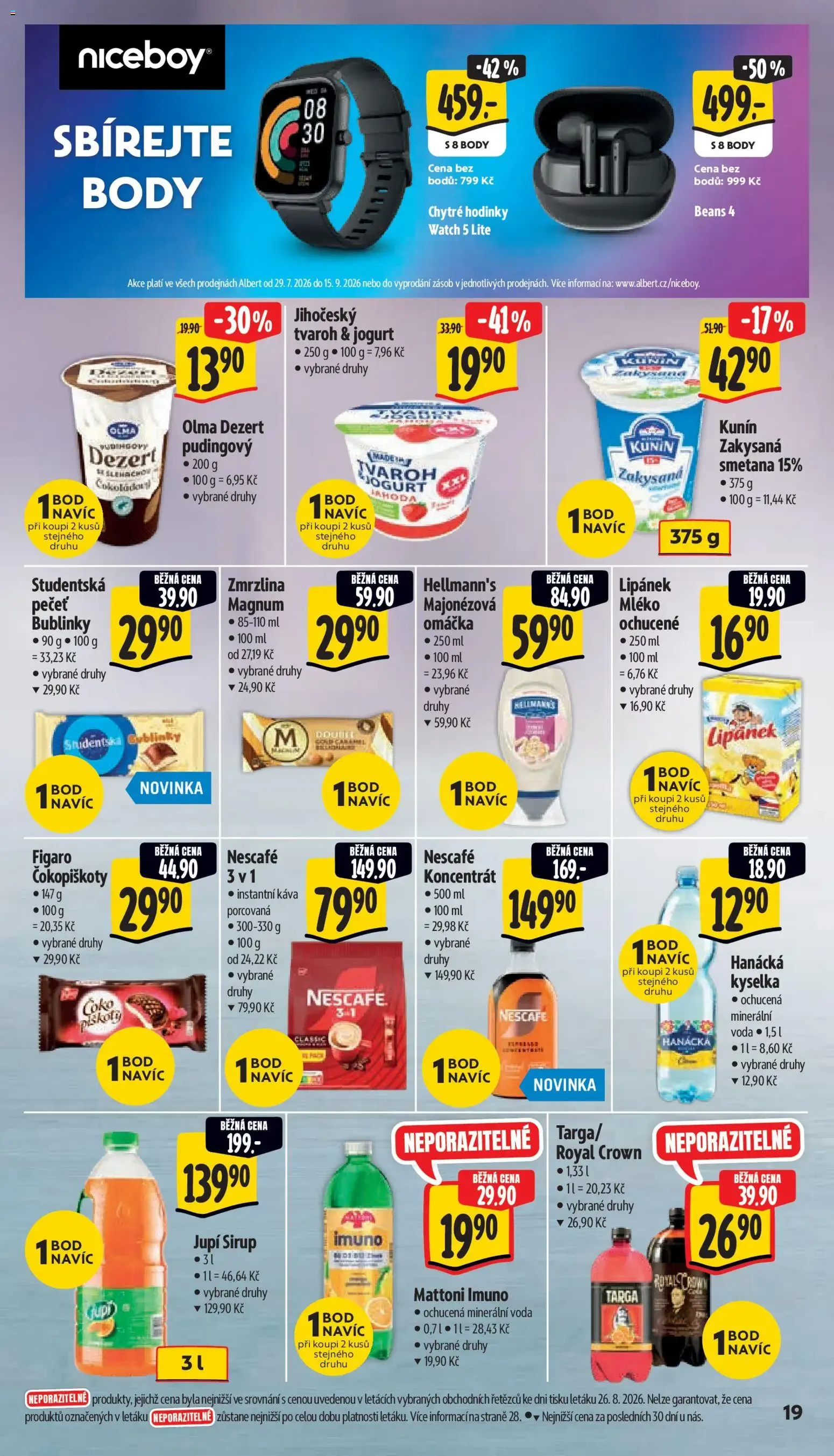 Albert leták - Hypermarket od 02.09.2026 - Akční leták - 2. září 8. září 2026 - Page 27