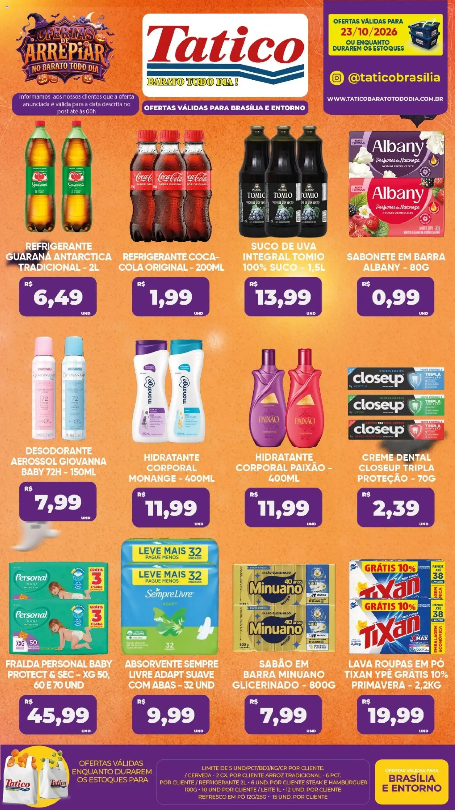 Encarte de Tatico ofertas do Dia de 23/10/2026 | Promoções Online 23 de outubro até 23 de outubro 2026 - Pagina 7