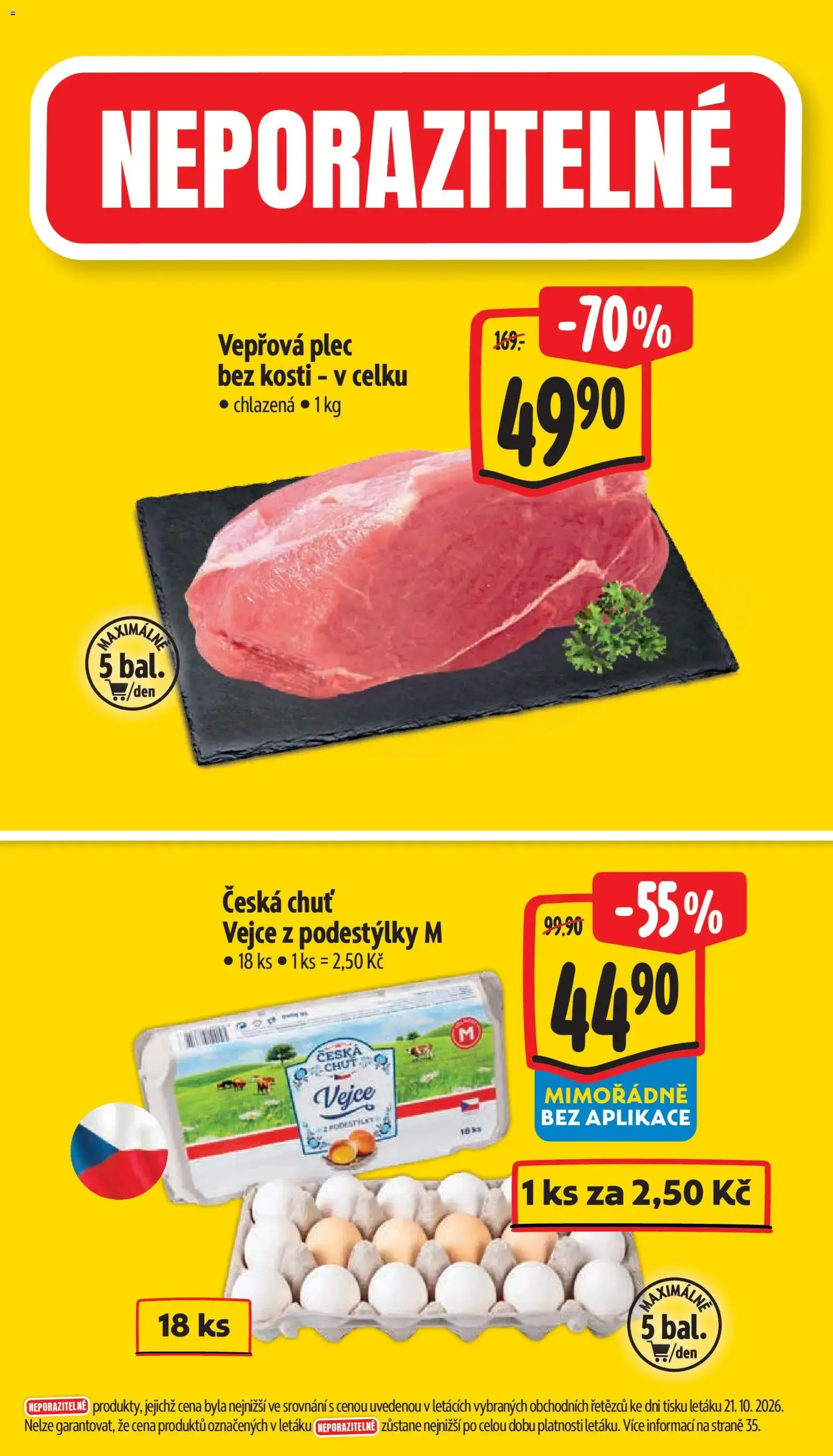 Albert leták - Hypermarket od 28.10.2026 - Akční leták - 29. října 3. listopadu 2026 - Page 2