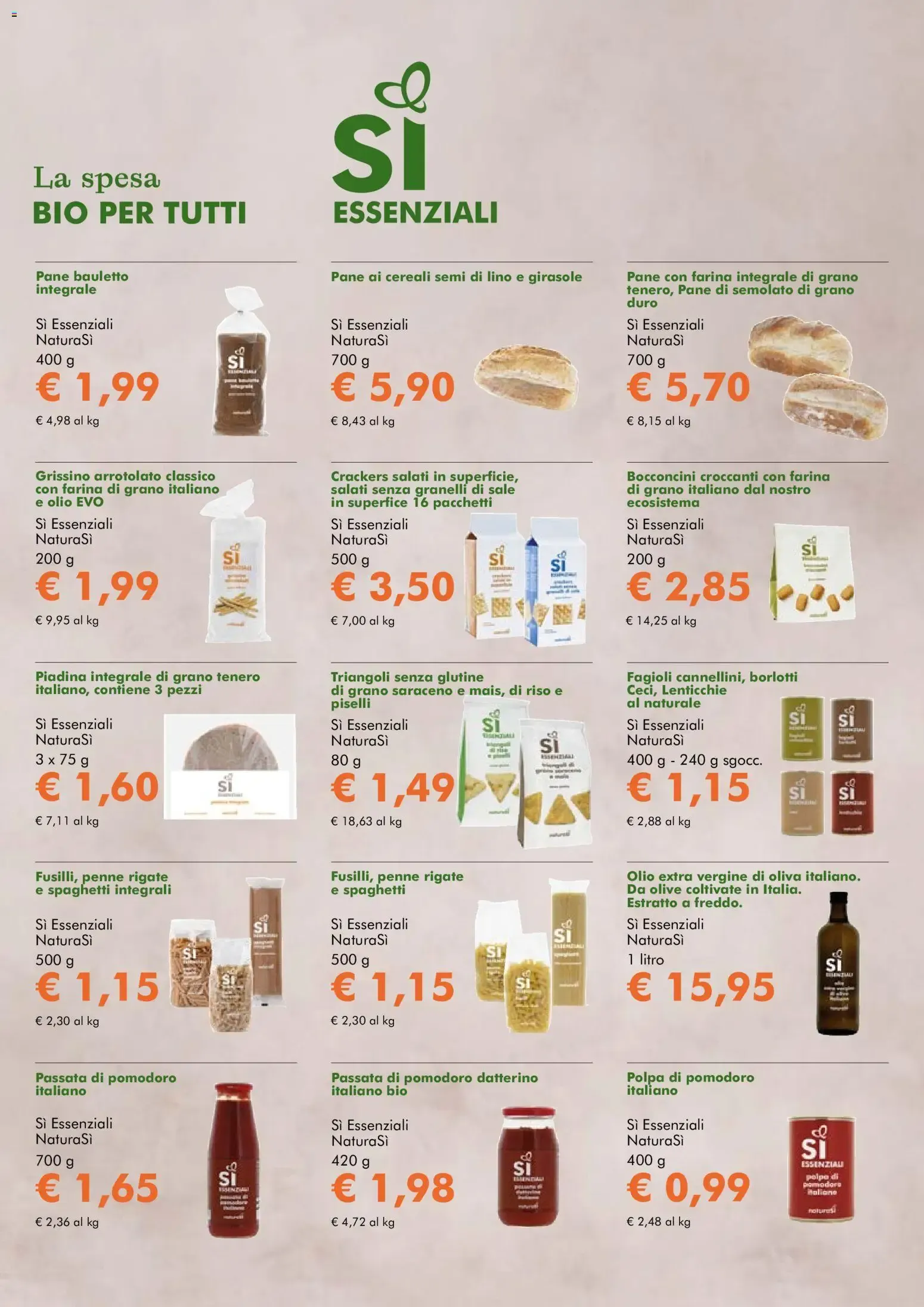 Natura Sì volantino dal 05/08/2026 - online Offerte da 5 agosto a 8 settembre di 2026 - Pagina del volantino 10