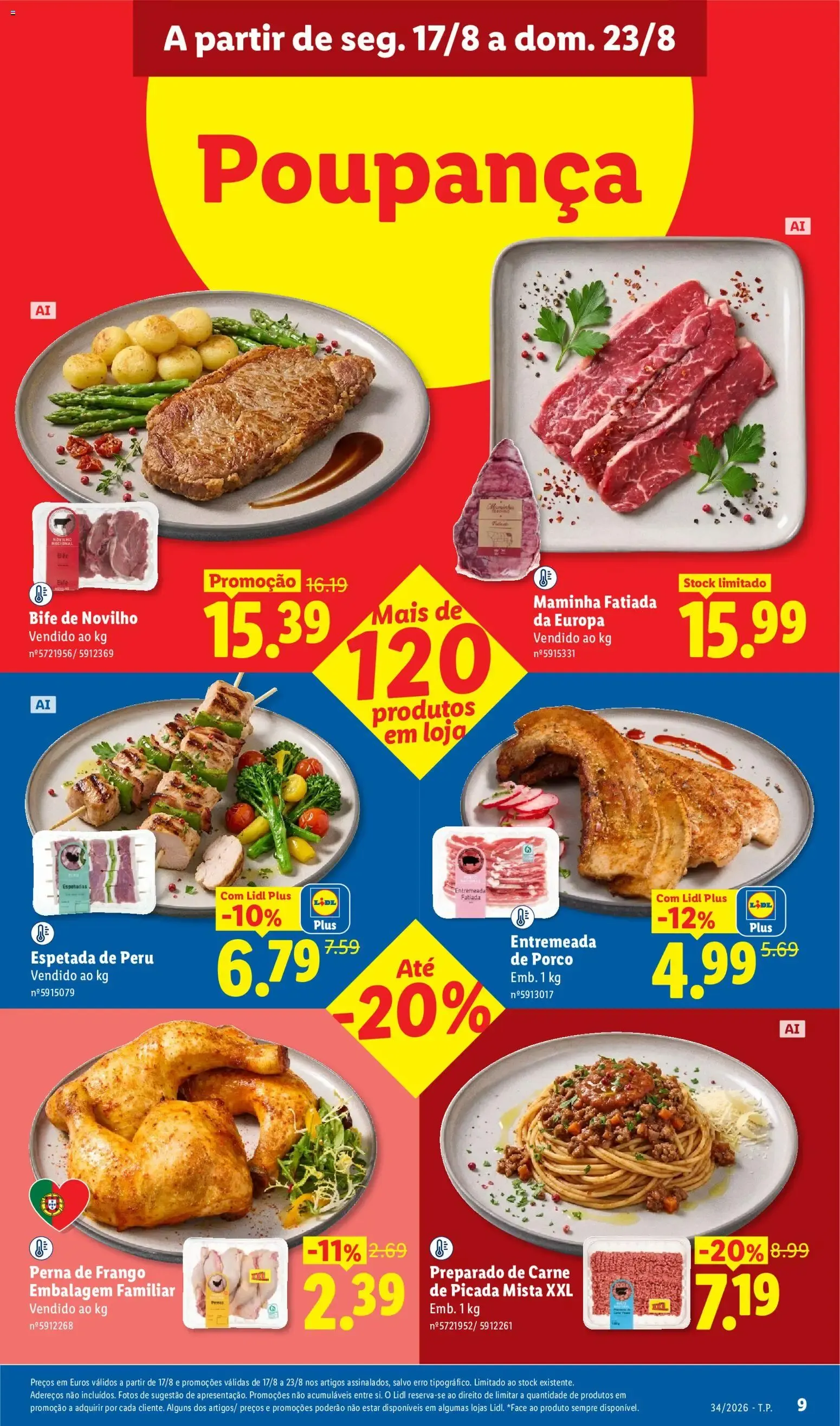 Folheto Lidl Poupança de 17 de agosto até 23 de agosto 2026 - Pagina 9