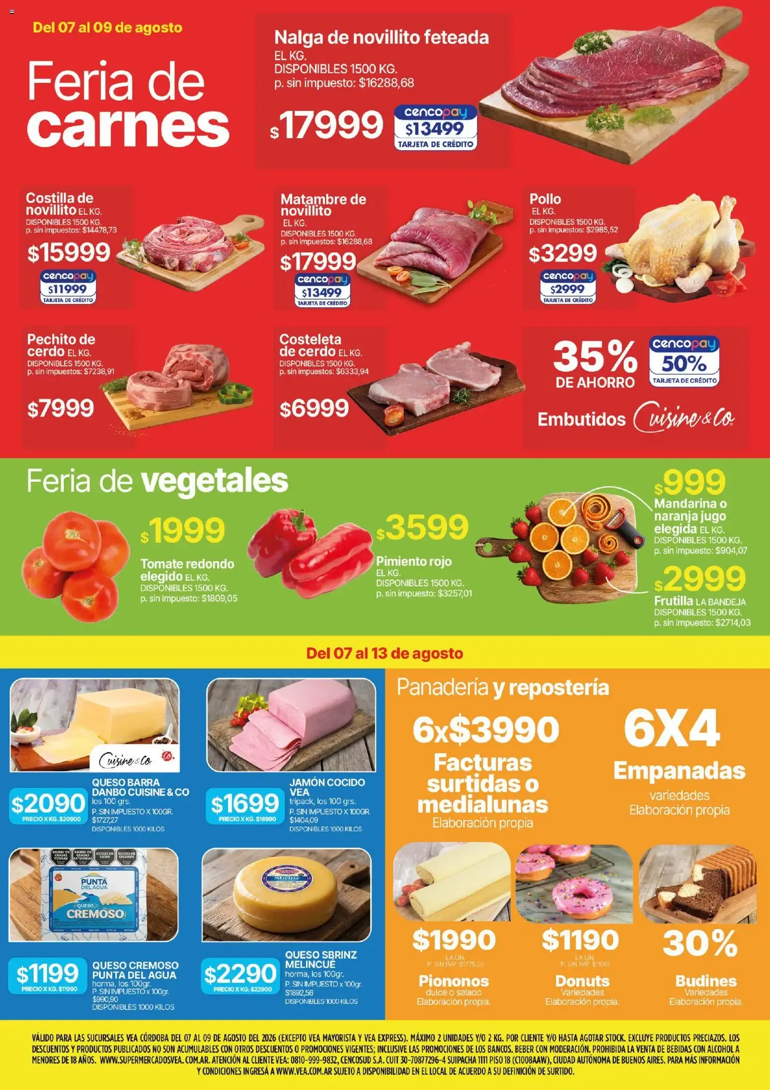 Ofertas de Vea - Fin de semana de ahorro Córdoba del 07/08/2026 - 09/08/2026 7 de agosto al 9 de agosto 2026 - Página 2 del catálogo