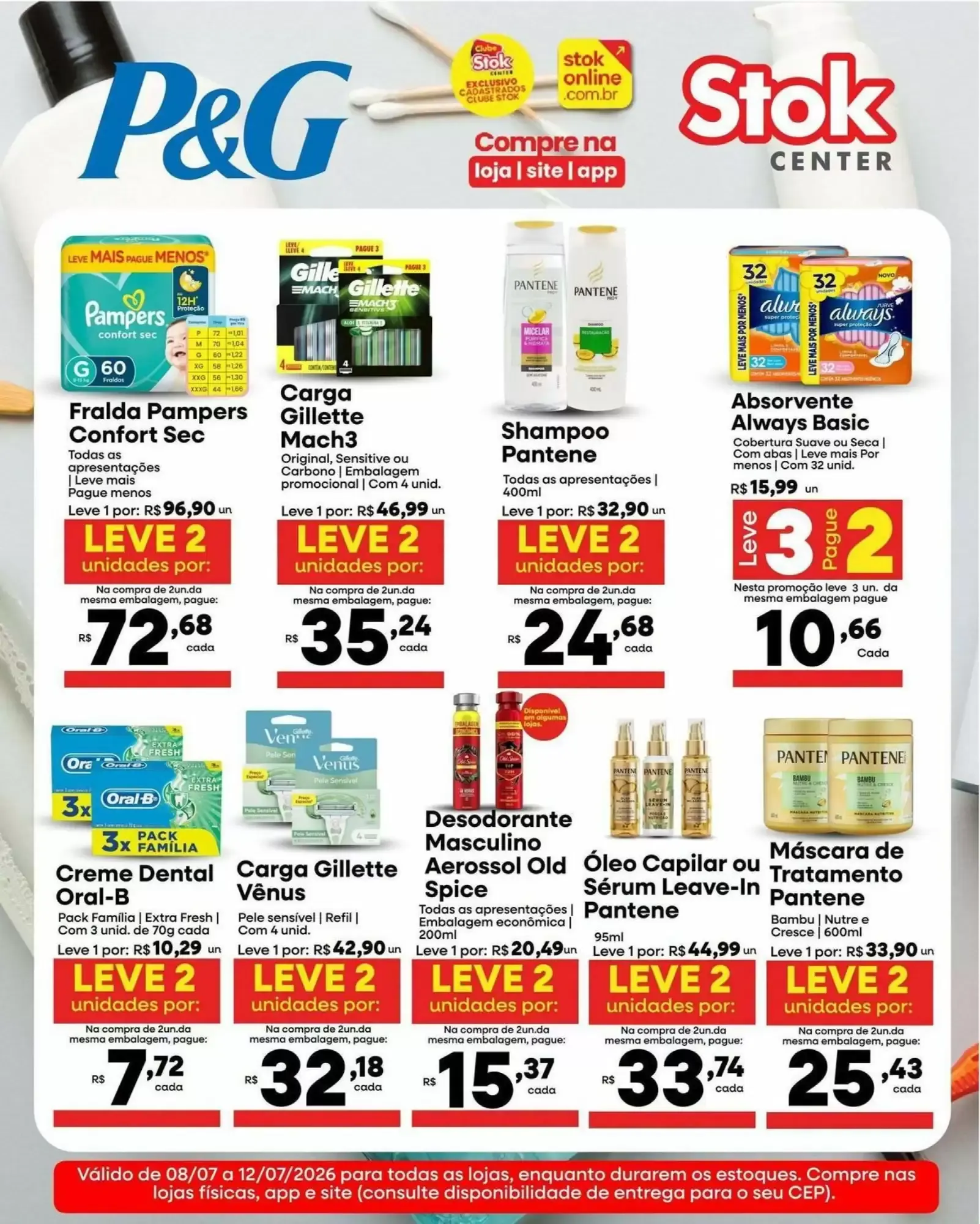 Encarte de Encarte Stok Center 8 de julho até 12 de julho 2026 - Pagina 1