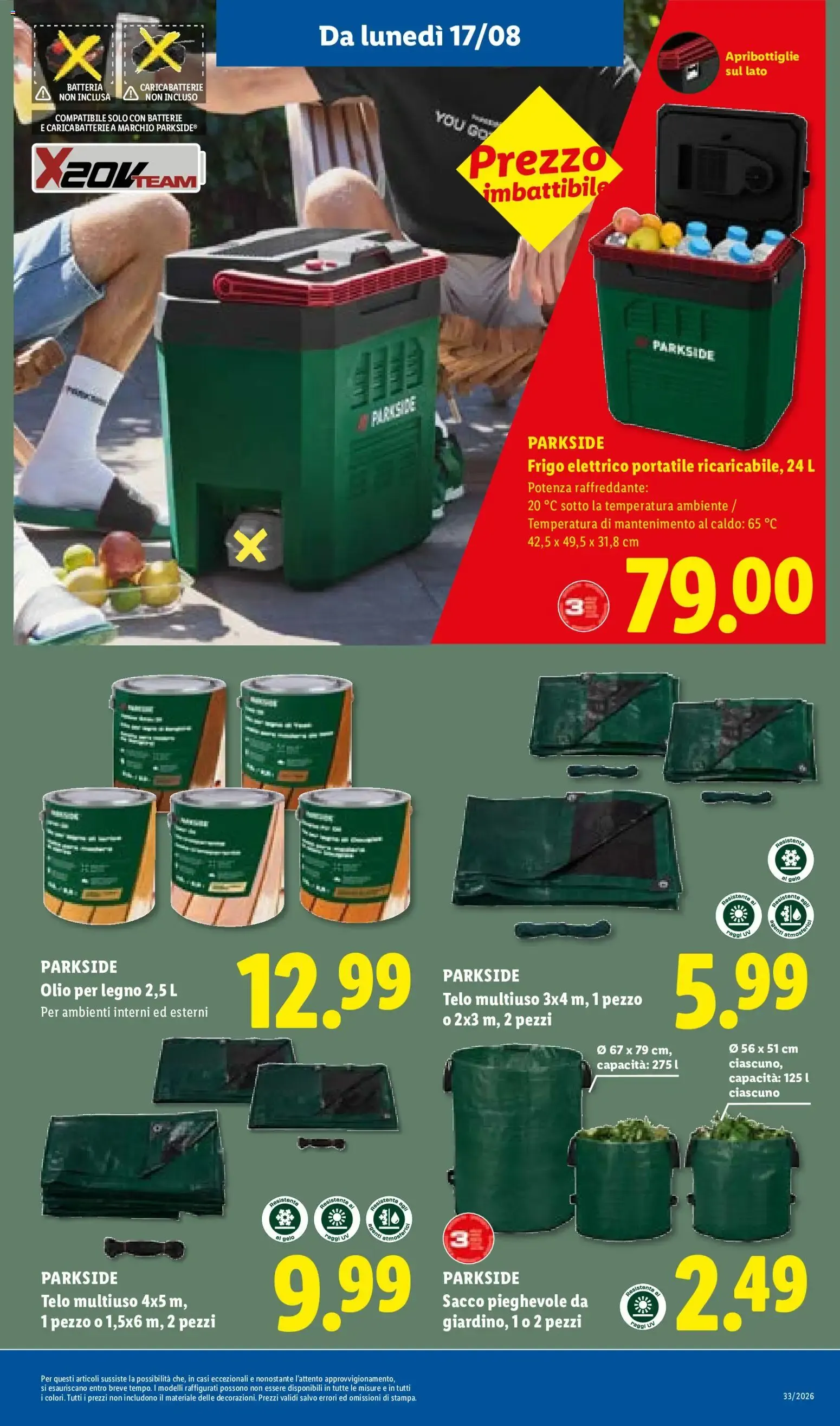 LIDL Ferragosto fino al -50% da 13 agosto a 19 agosto di 2026 - Pagina del volantino 35
