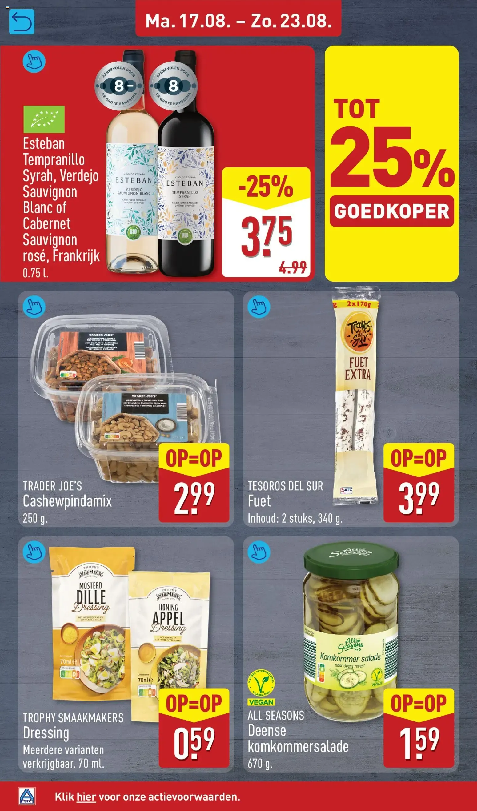 Aldi folder vanaf 17-08-2026 (volgende, deze week) van 17 augustus tot 23 augustus 2026 - Folder pagina 22
