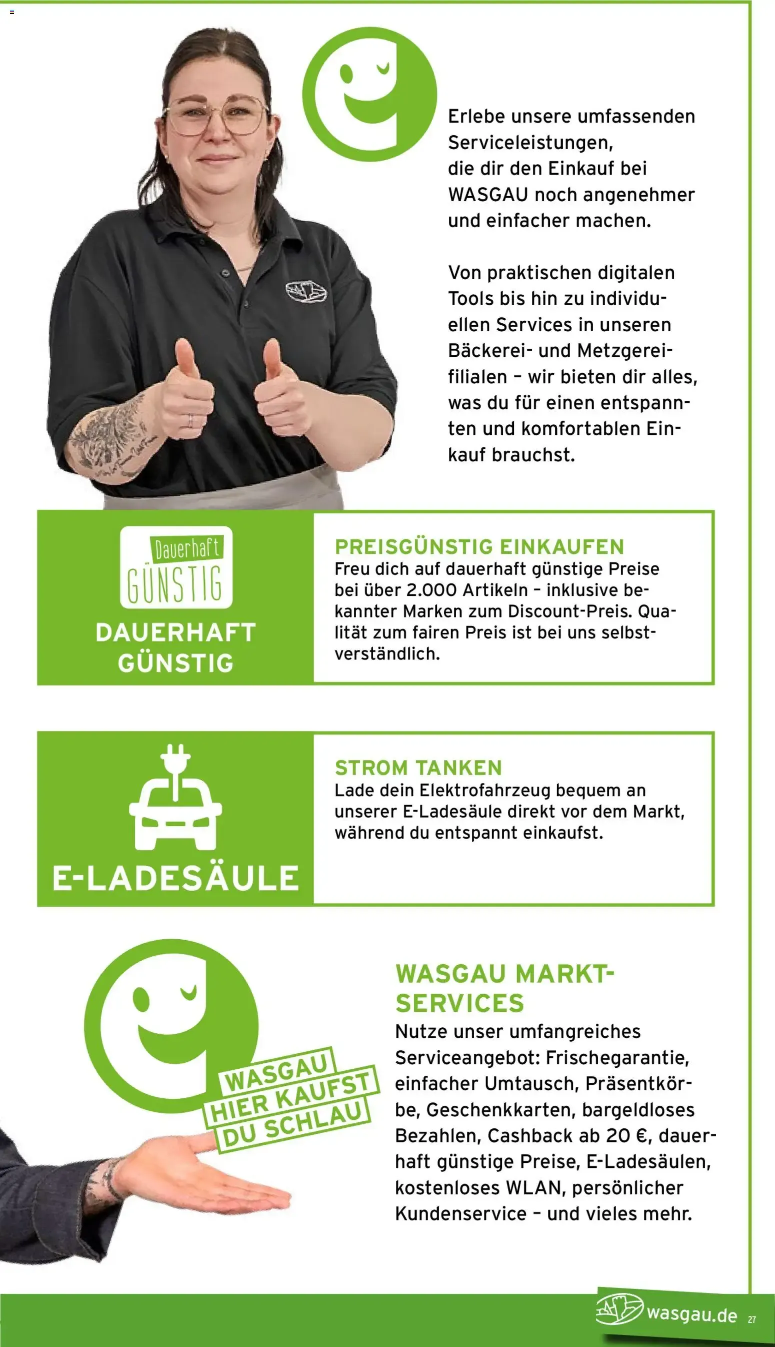 Wasgau Prospekt (ab 17.08.2026) zum Blättern von 17. August bis 22. August 2026 - Prospekt seite 27