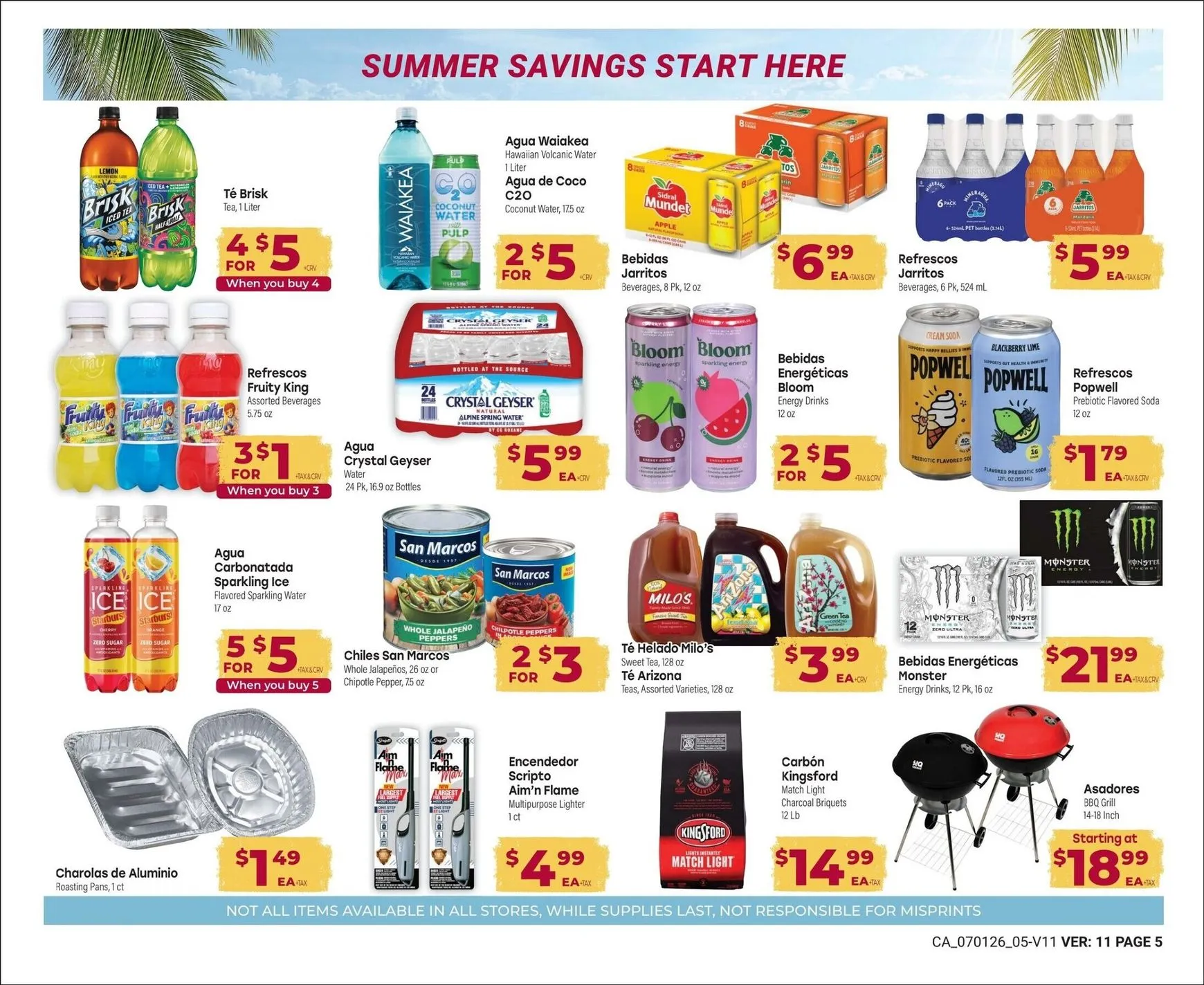 Weekly ad Current Cardenas Markets - Savings leaflet valid from Wednesday 07/01/2026 to Tuesday 07/28/2026 from July 1 to July 28 2026 - Page 5