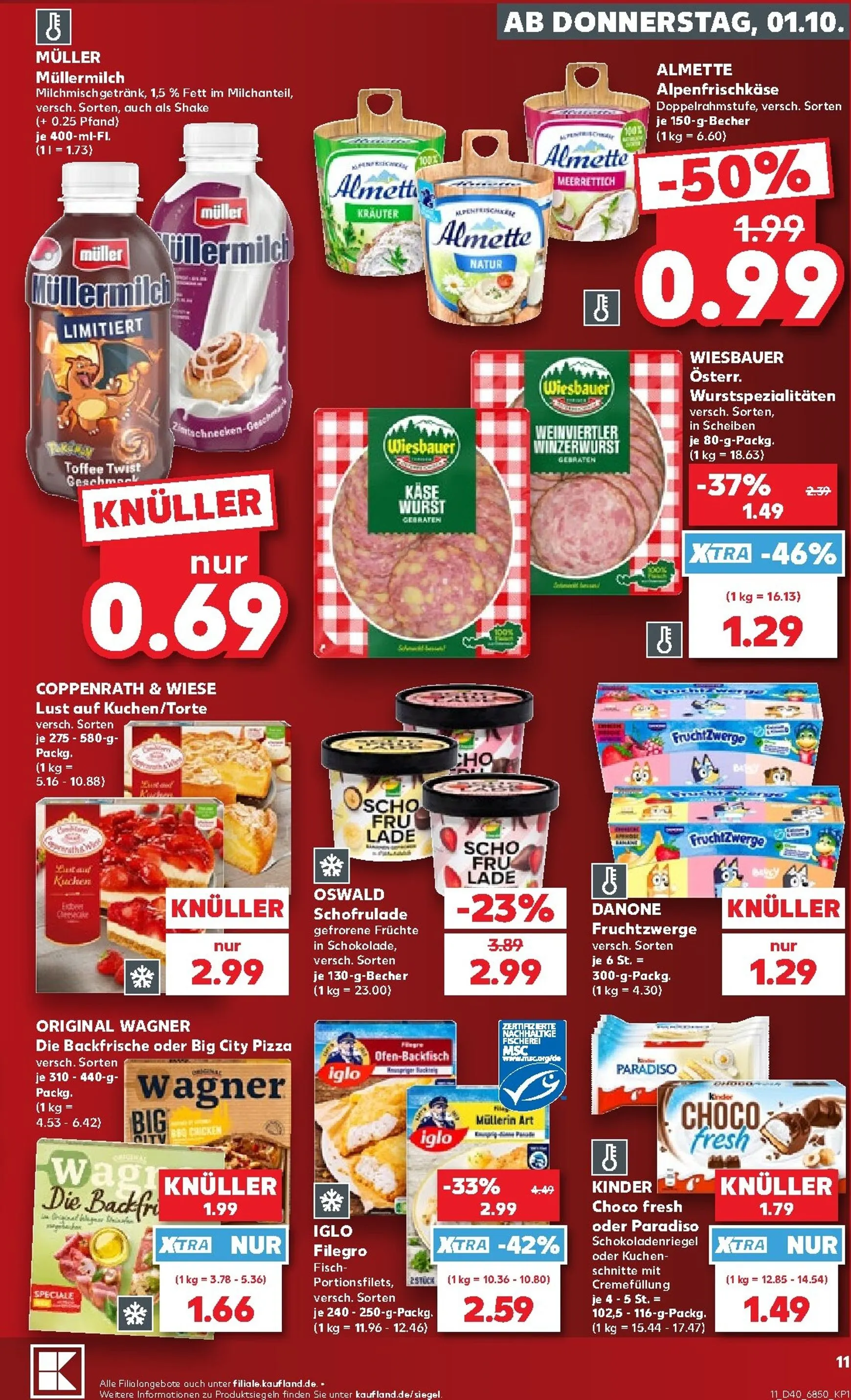 Neuer Kaufland Prospekt – von Donnerstag 01.10.2026 bis Mittwoch 07.10.2026 von 1. Oktober bis 7. Oktober 2026 - Prospekt seite 12