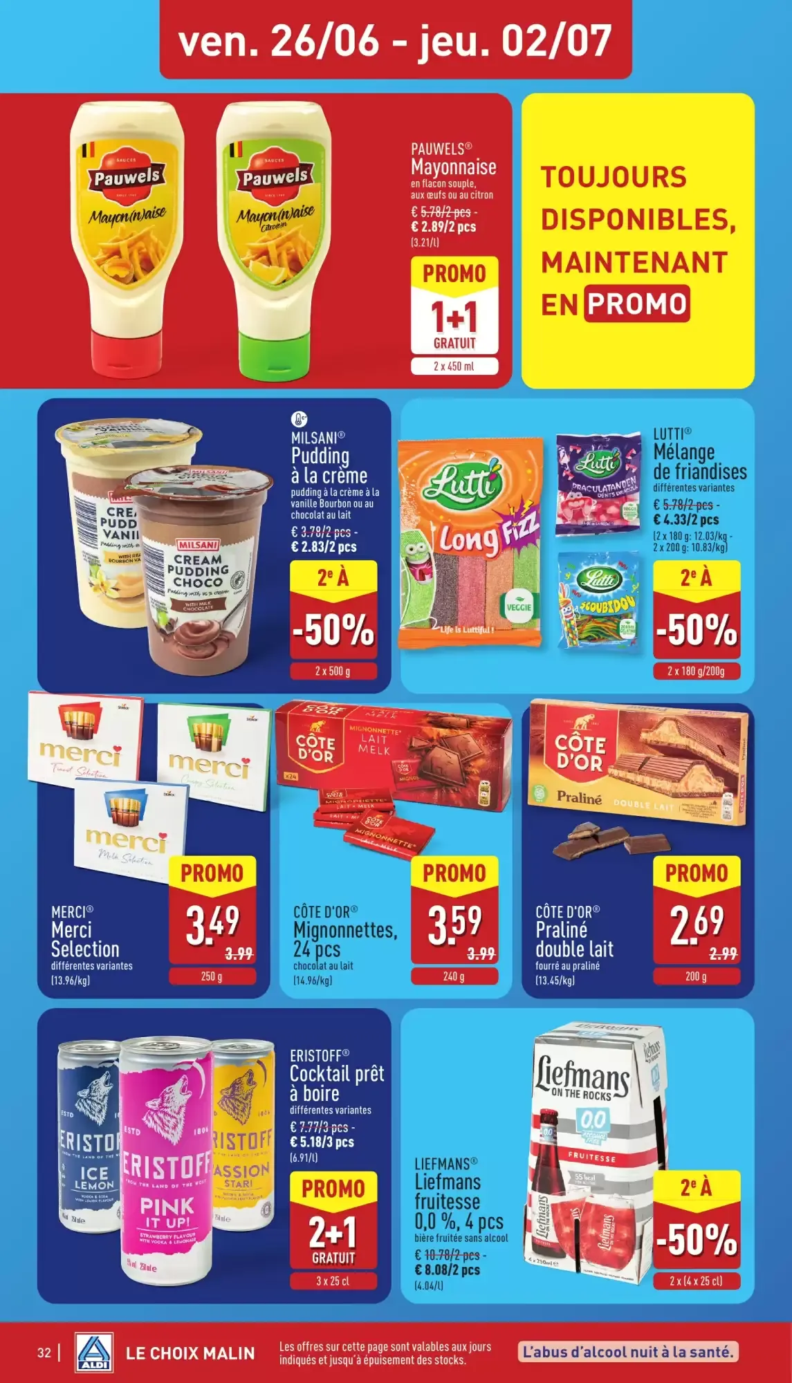 ALDI Dépliant week 26 van 22 juni tot 27 juni 2026 - folder pagina 32