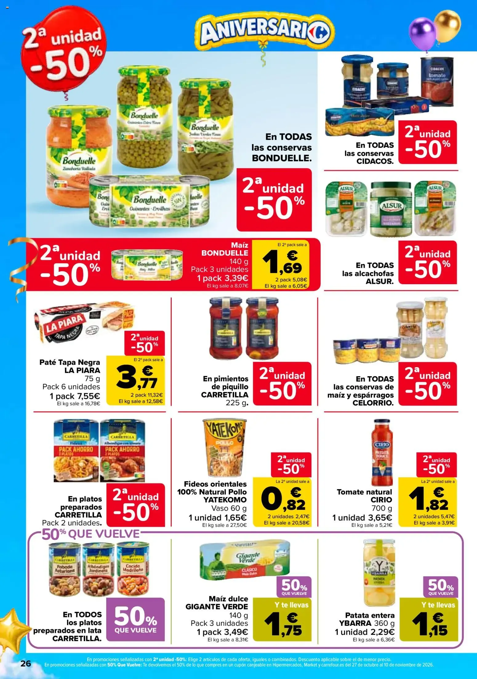 Catálogo de Carrefour Aniversario 13 de octubre al 26 de octubre 2026 - Página 28