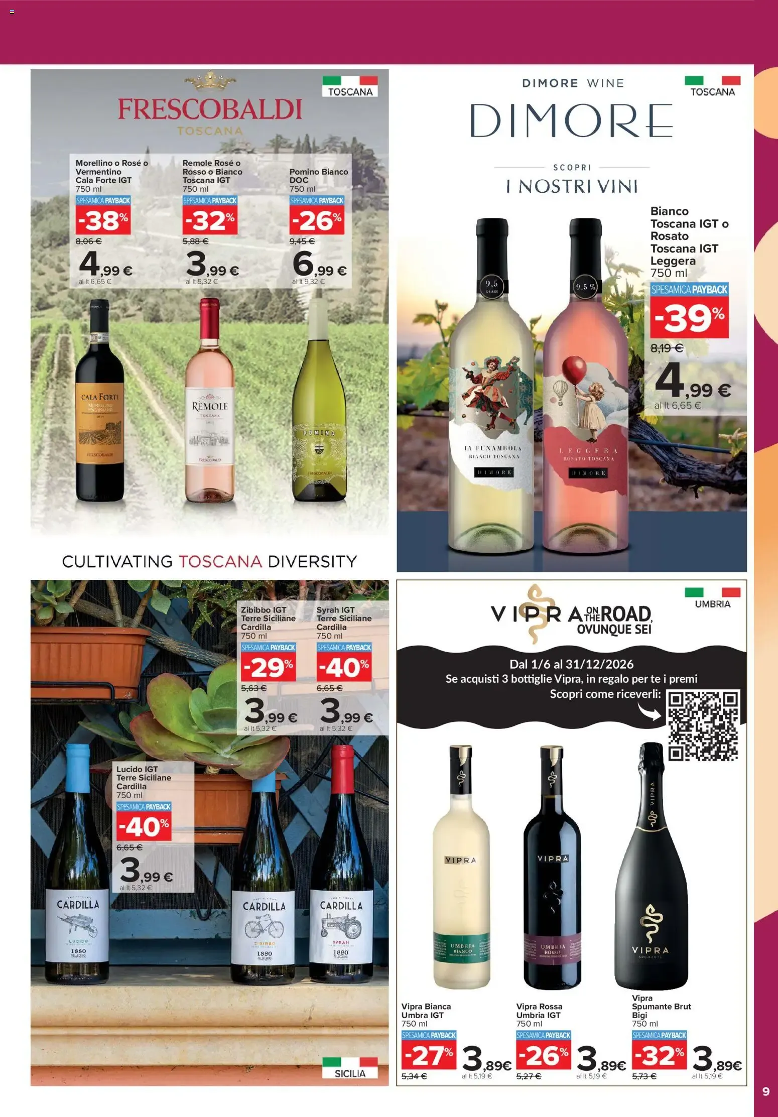 Carrefour Market - Speciale Vini e Alcolici da 19 giugno a 5 agosto di 2026 - Pagina del volantino 9