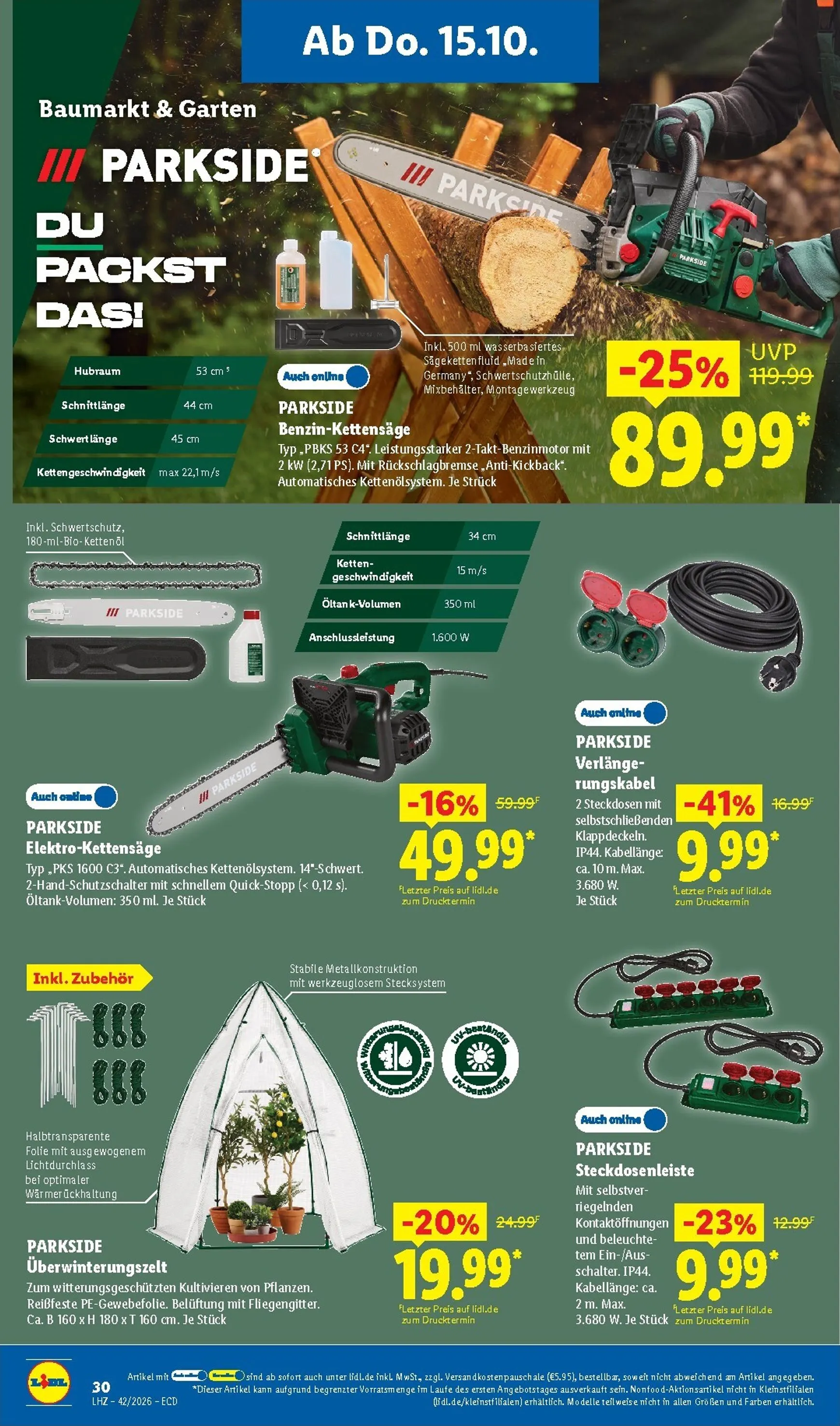 Lidl - Angebot der Woche Prospekt nächste Woche – von Montag 12.10.2026 bis Samstag 17.10.2026 von 12. Oktober bis 17. Oktober 2026 - Prospekt seite 22