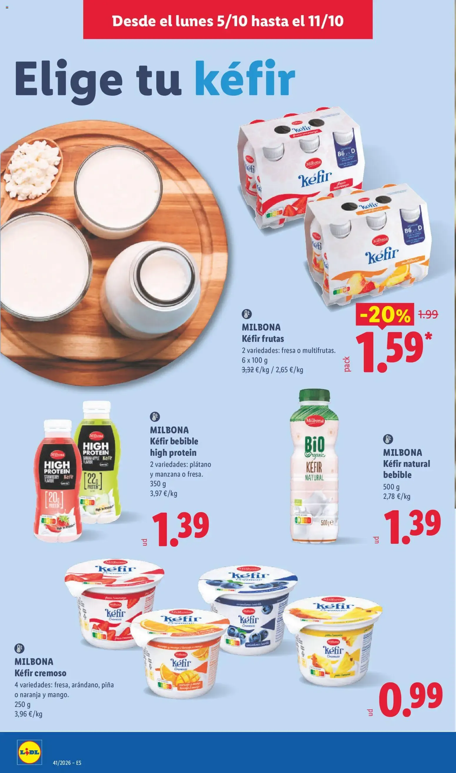 Catálogo de Lidl folleto del 05/10/2026 | Ofertas 5 de octubre al 11 de octubre 2026 - Página 12