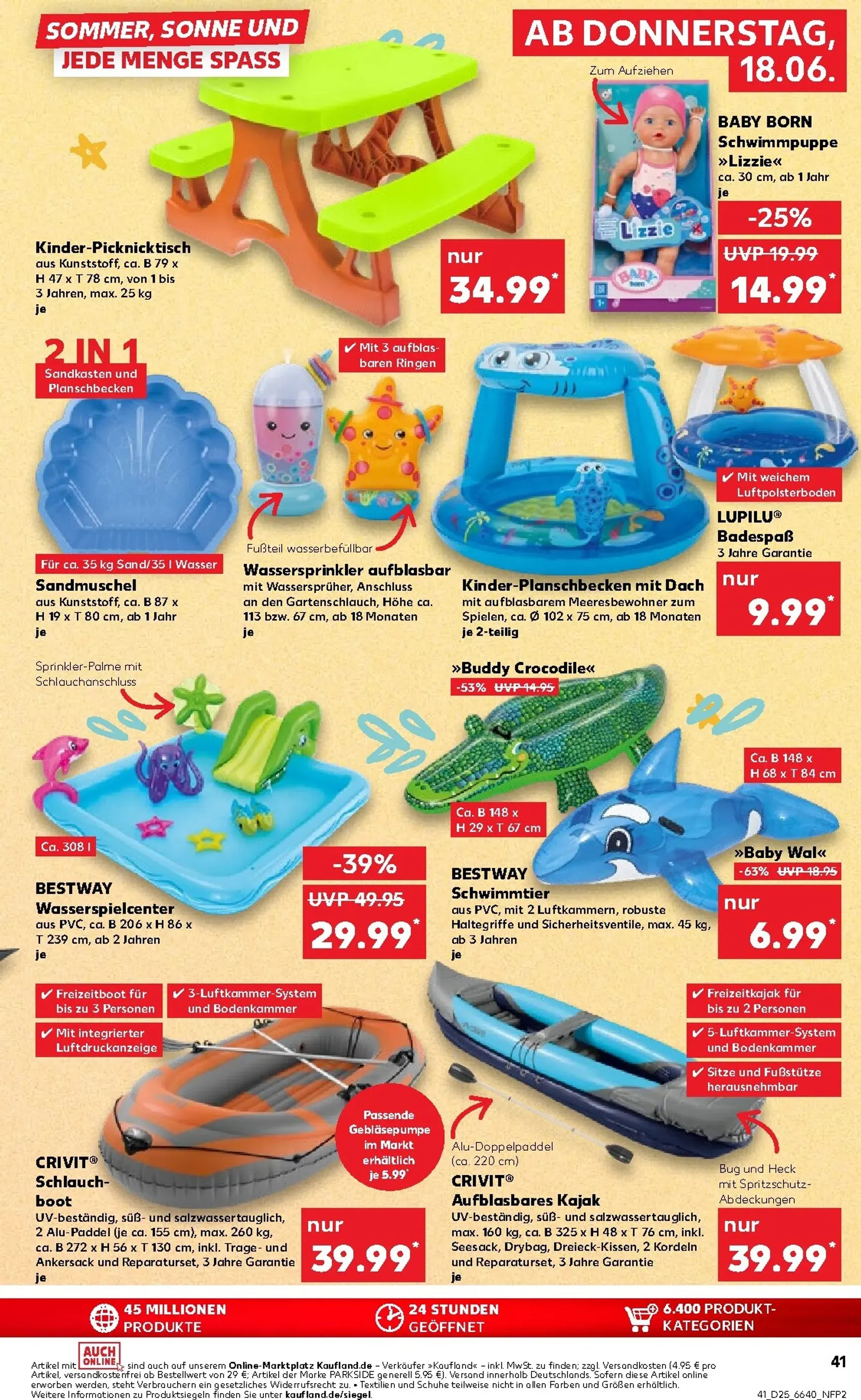 Kaufland Prospekt – von Donnerstag 18.06.2026 bis Mittwoch 24.06.2026 von 18. Juni bis 24. Juni 2026 - Prospekt seite 42