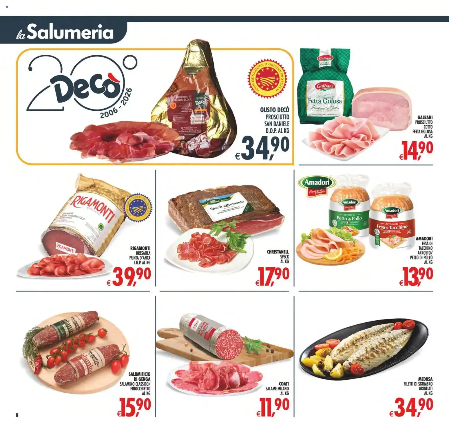 Nuovo Decò volantino Maxistore, Supermercati Lipari dal 31/07/2026 > offerte anteprima 🛍️ da 31 luglio a 10 agosto di 2026 - Pagina del volantino 8