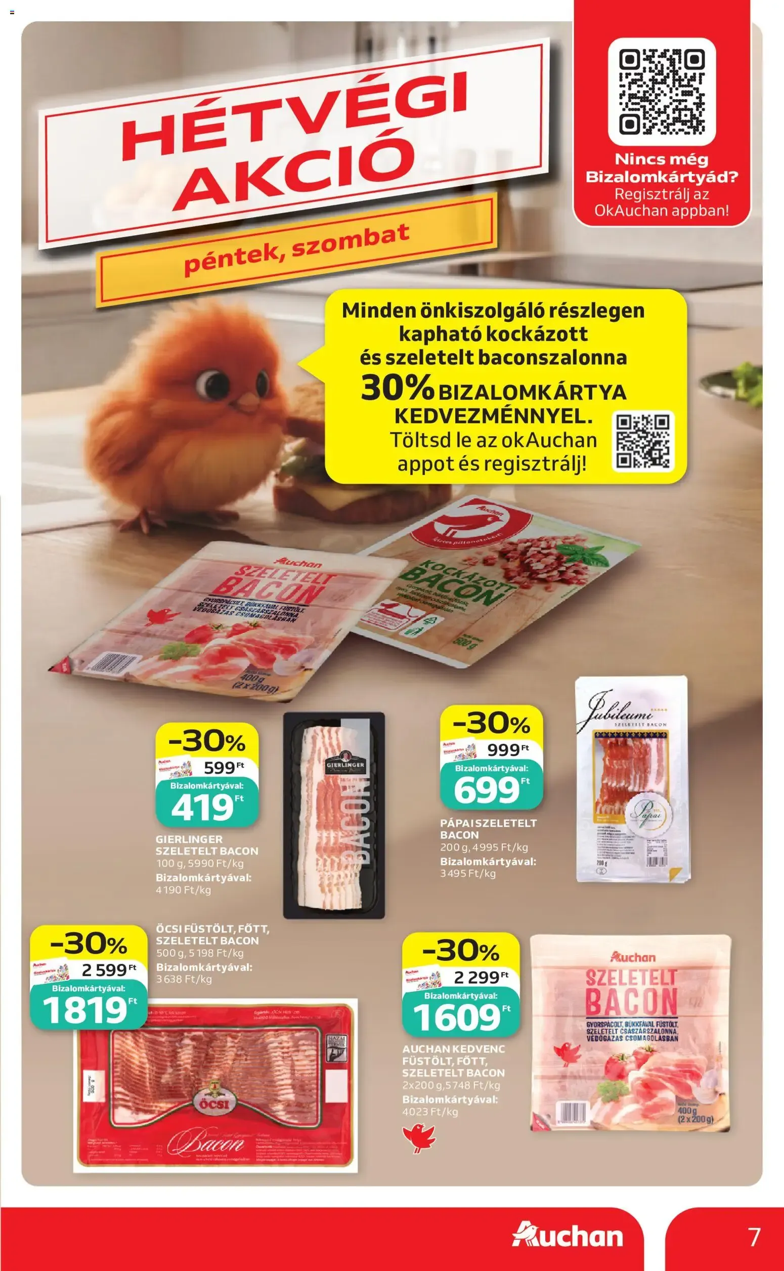 Katalógus Auchan akciós újság - 2026.06.18. -tól/töl > akció, lapozható szórólap 🛍️ június 18.-tól június 24.-ig 2026. - Oldal 7