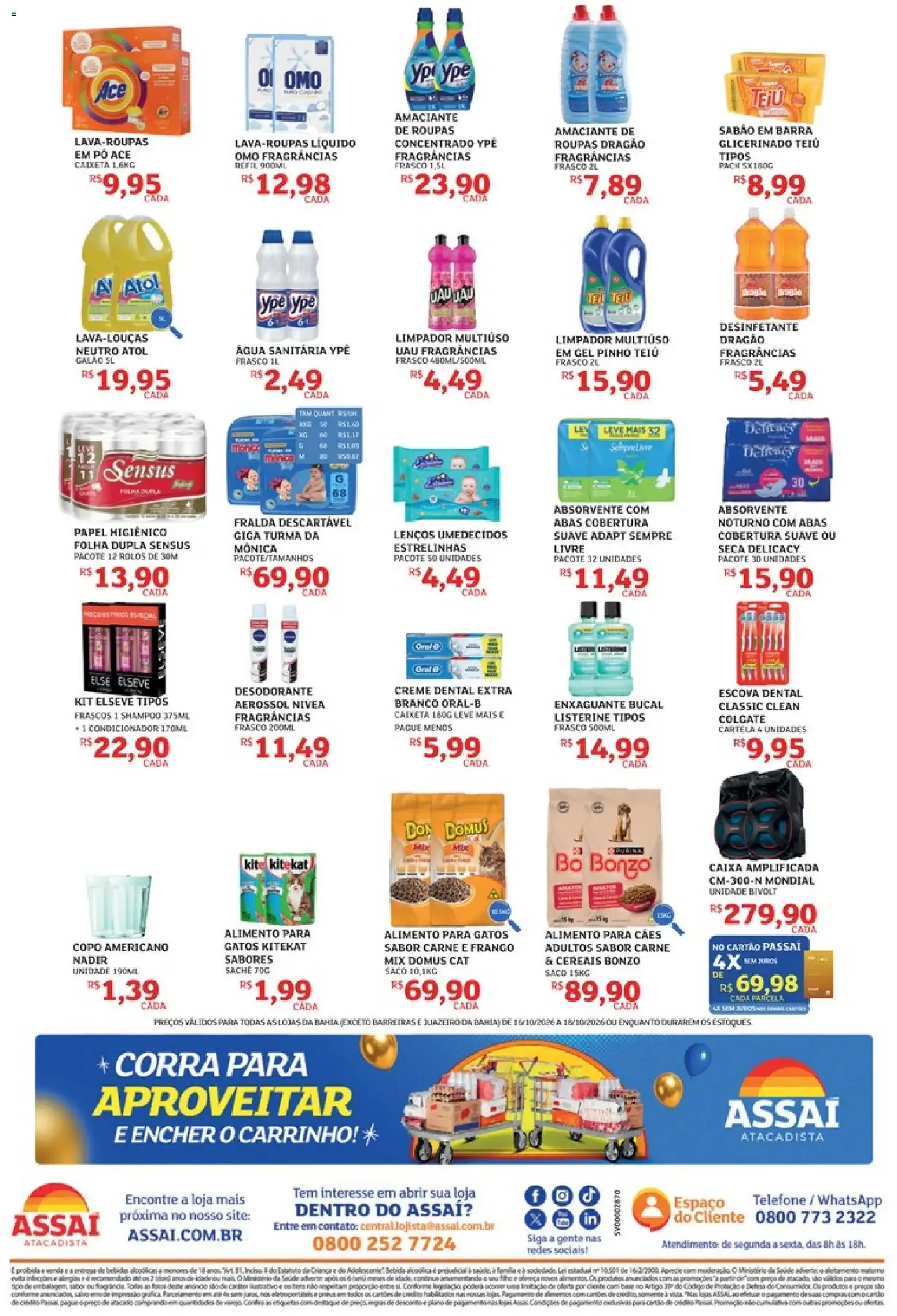 Encarte de Assaí Atacadista ofertas - BA de 16/10/2026 | Promoções Online 16 de outubro até 18 de outubro 2026 - Pagina 4