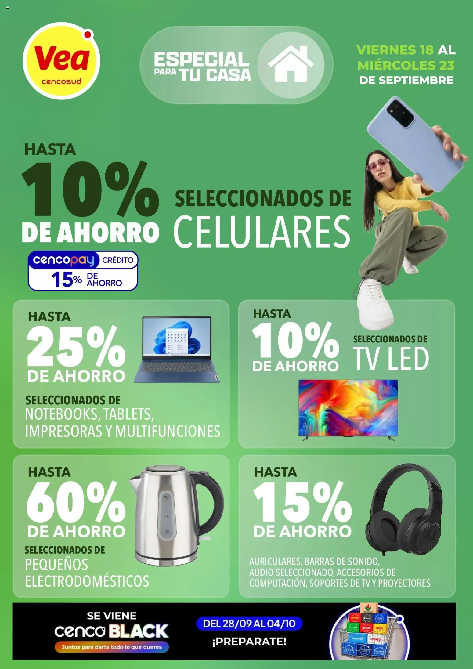 Ofertas de Vea - Especial para tu casa del 18/09/2026 - 23/09/2026 18 de septiembre al 23 de septiembre 2026 - Página 2 del catálogo