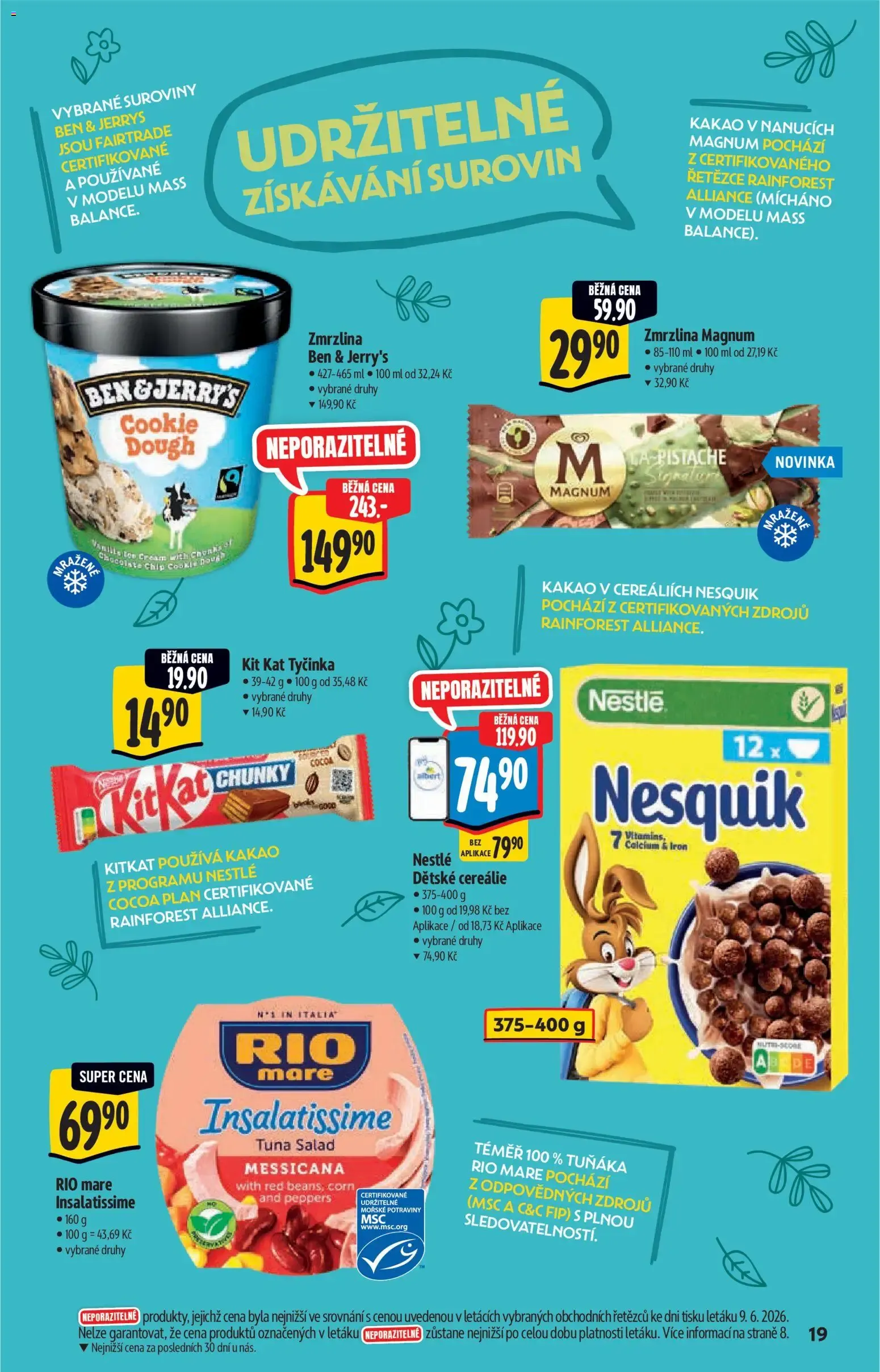 Albert katalog - Supermarket od 17.06.2026 - Akční leták - 17. června 30. června 2026 - Page 19