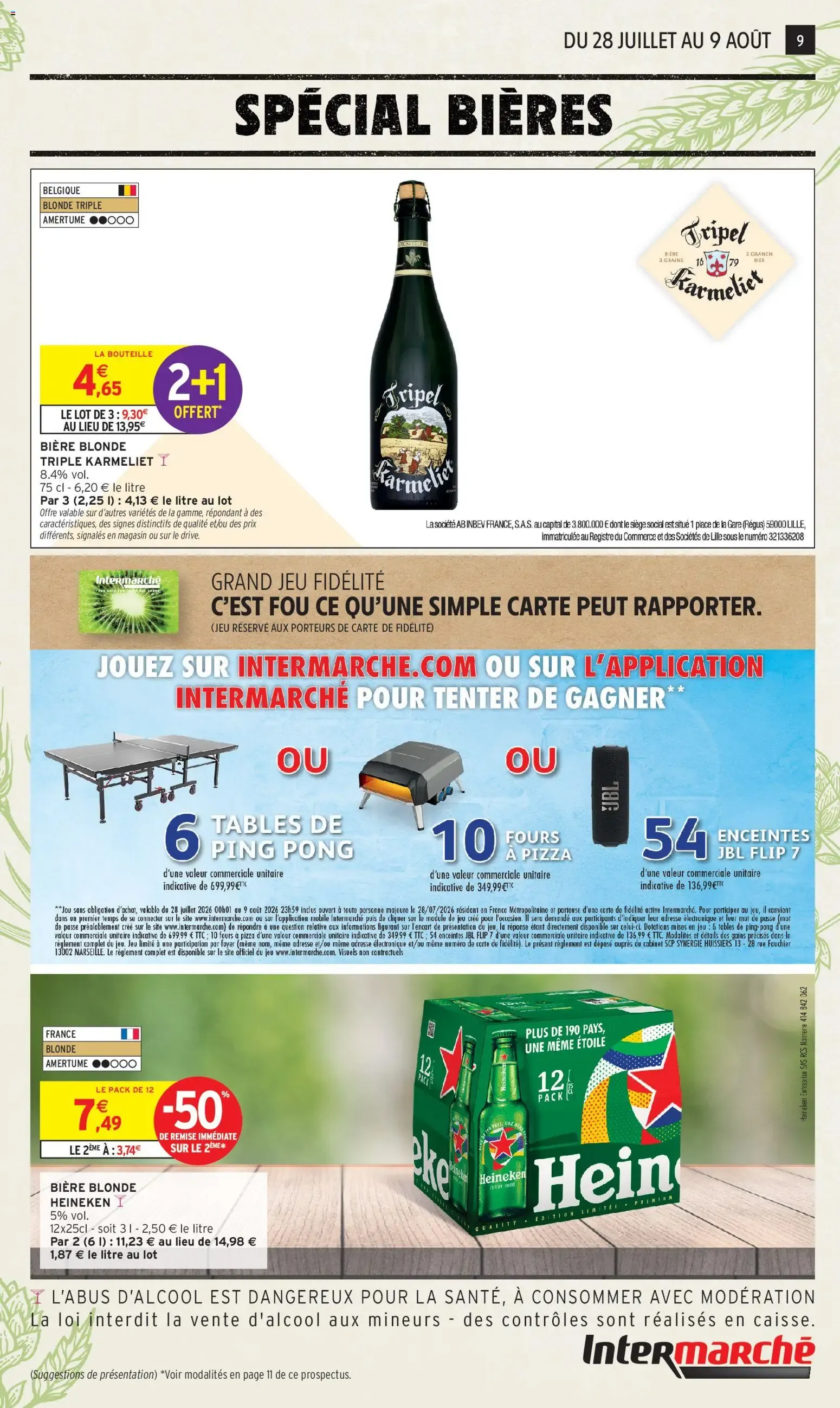 Intermarché catalogue à partir du 28/07/2026 - promo en ligne du 28 juillet au 9 août 2026 - Catalogue page 9
