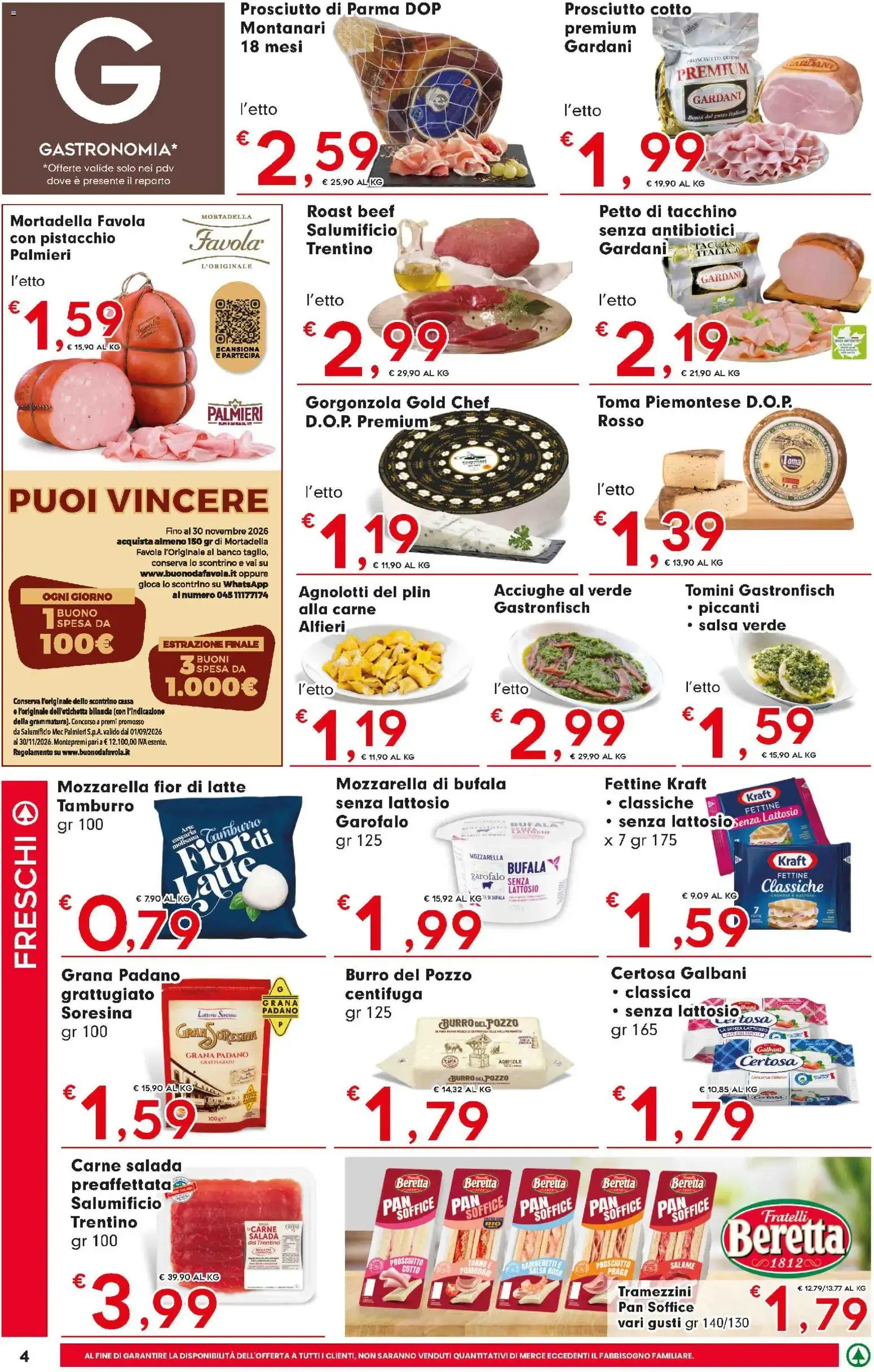 Nuovo Despar volantino Nord Ovest dal 10/09/2026 > offerte anteprima 🛍️ da 10 settembre a 23 settembre di 2026 - Pagina del volantino 4