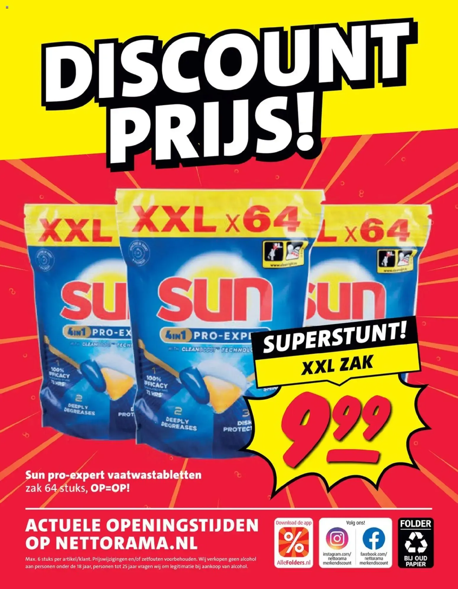 Nettorama Merkendiscount - Discount Prijs! van 31 augustus tot 6 september 2026 - Folder pagina 32