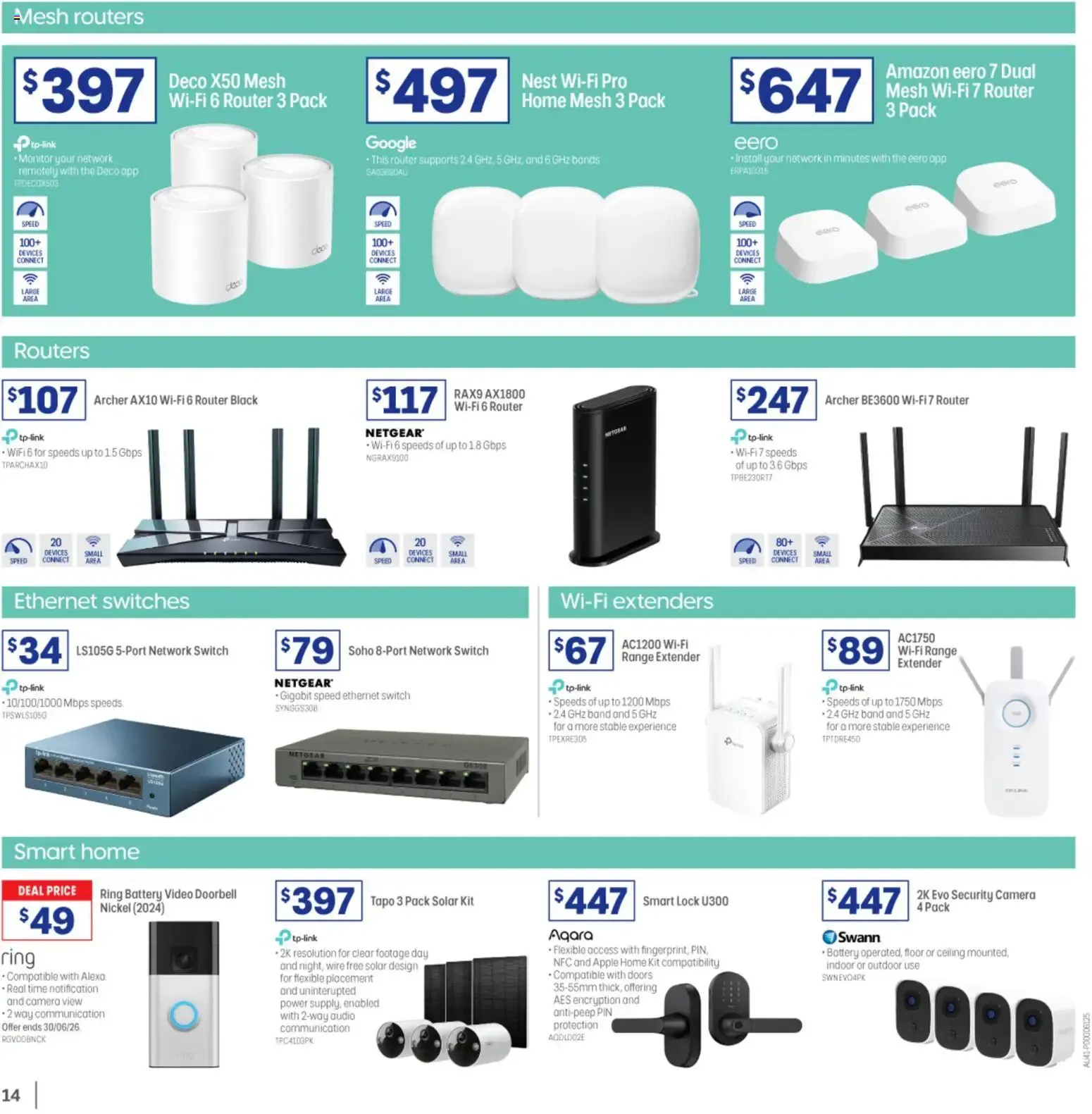 Officeworks catalogue - 28/05/2026 > weekly / monthly specials - Catalogue valid from 28 May to 30 June 2026 - page 14
