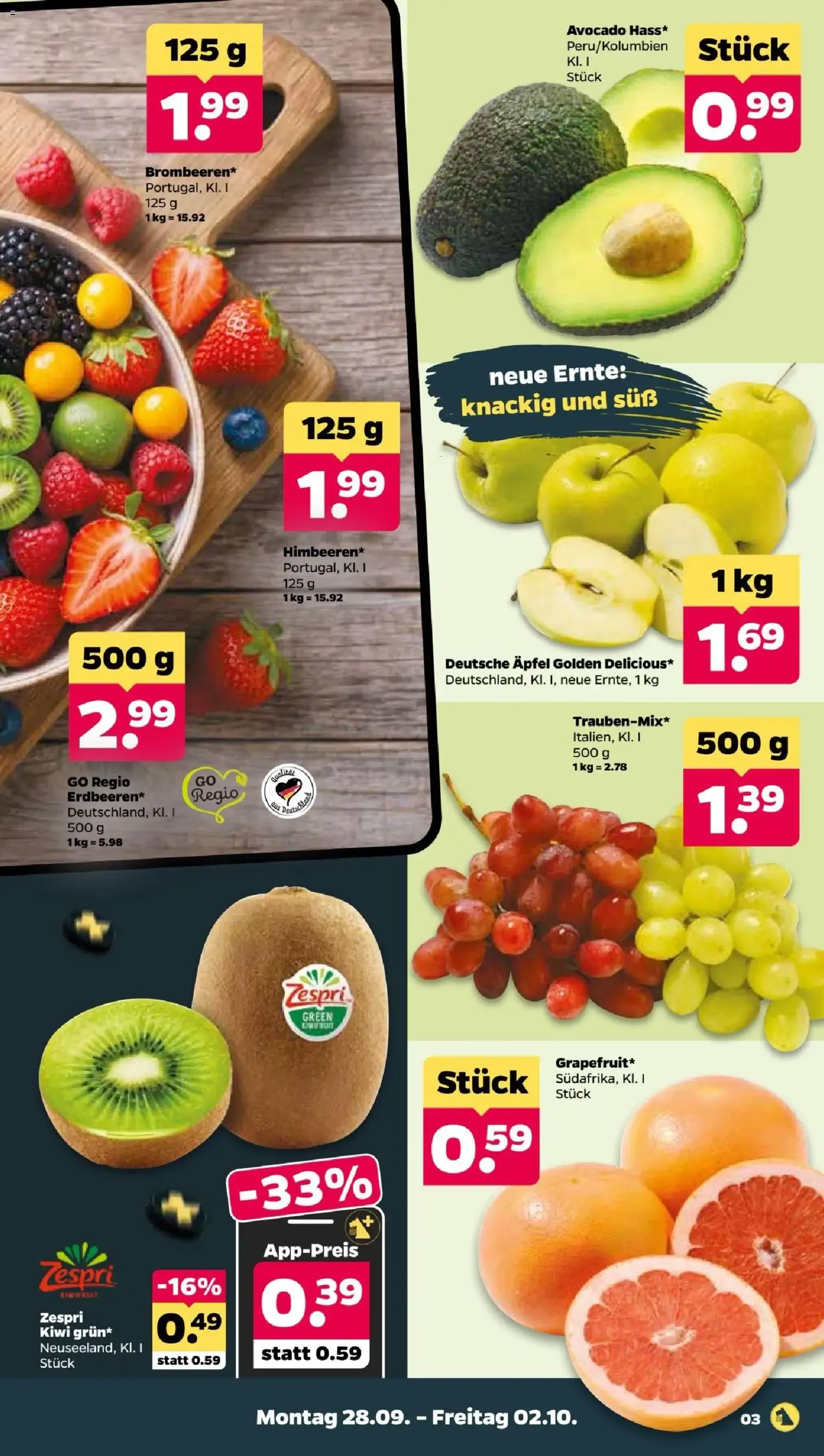 Netto Prospekt ab 28.09.2026 → Angebote nächste Woche von 28. September bis 2. Oktober 2026 - Prospekt seite 3