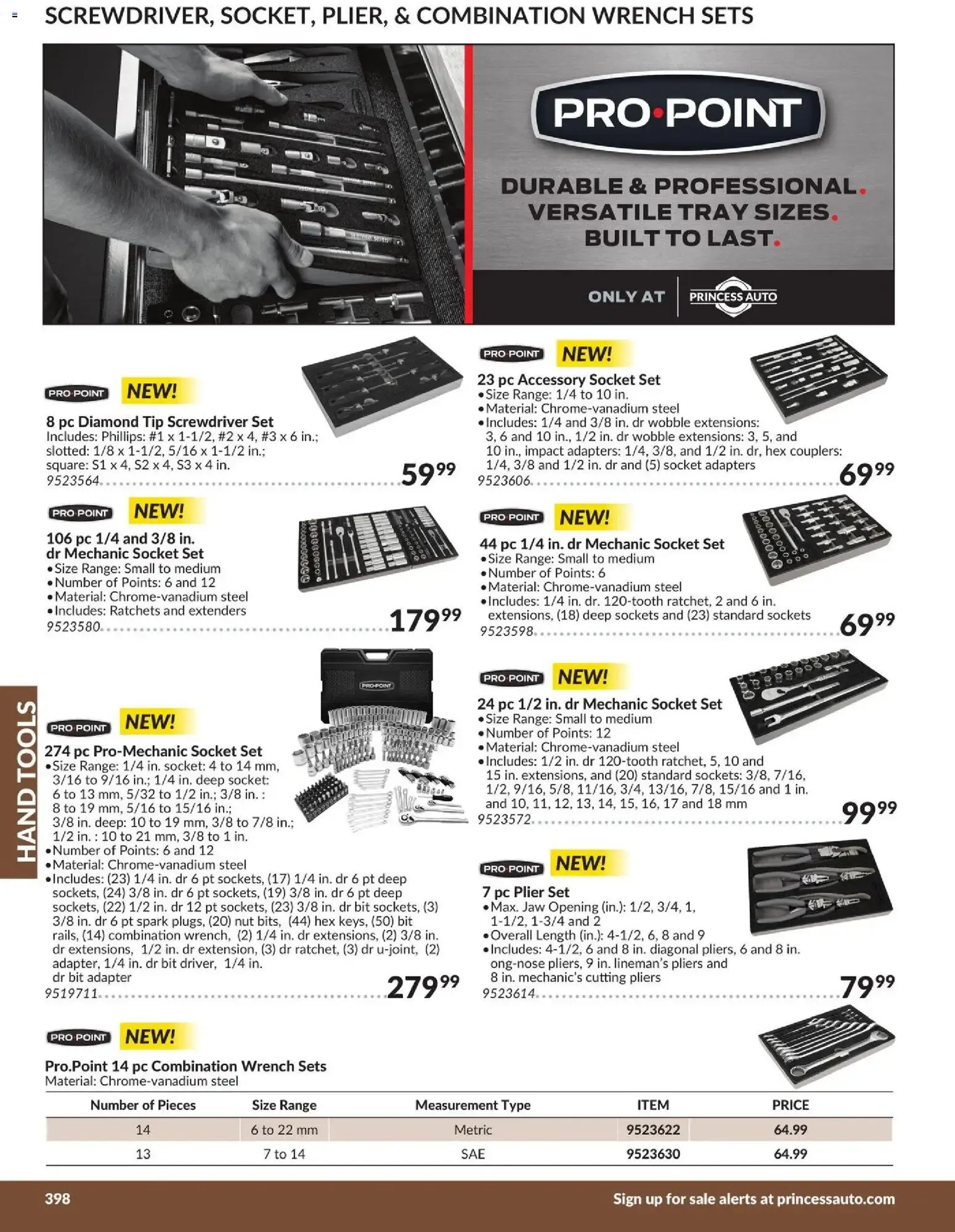 Princess Auto catalog - Hand Tools from Apr 21, 2026 > weekly specials & deals from April 21 to April 21 2027 - flyer page 6