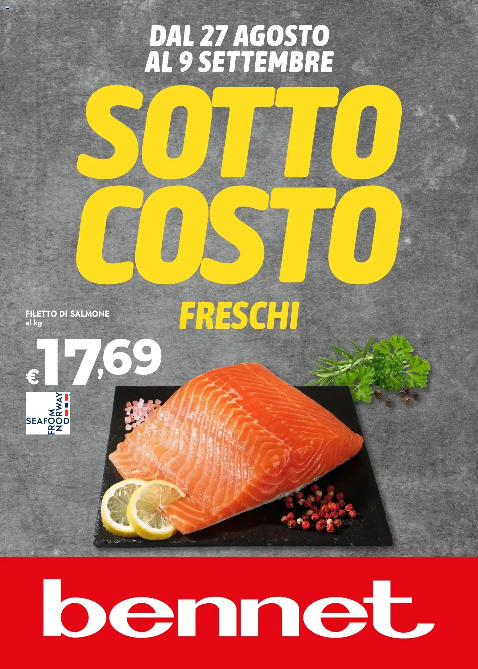 SOTTO COSTO da 27 agosto a 9 settembre di 2026 - Pagina del volantino 1