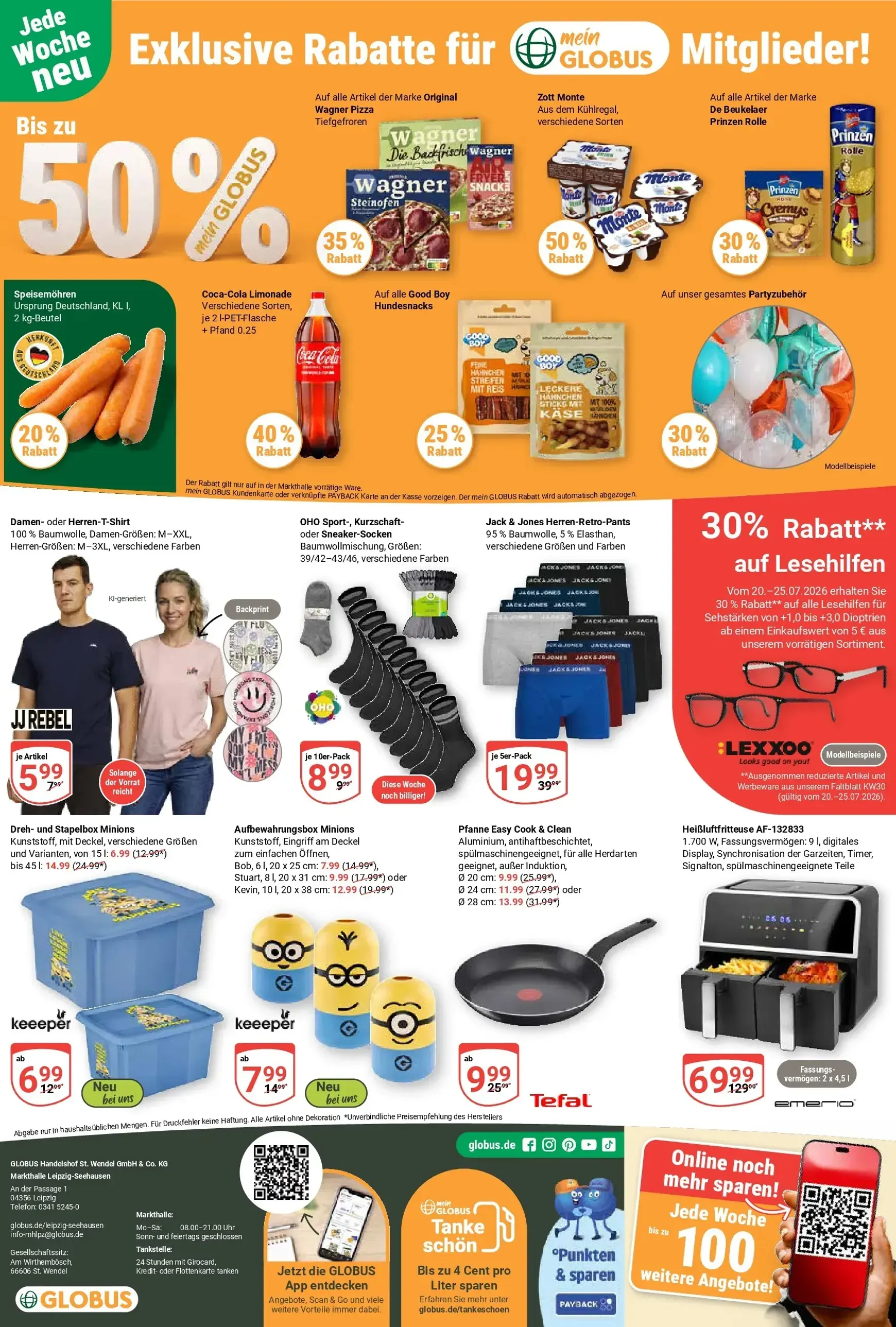 Globus - Globus: Wochenangebote Prospekt – von Montag 20.07.2026 bis Samstag 25.07.2026 von 20. Juli bis 25. Juli 2026 - Prospekt seite 28