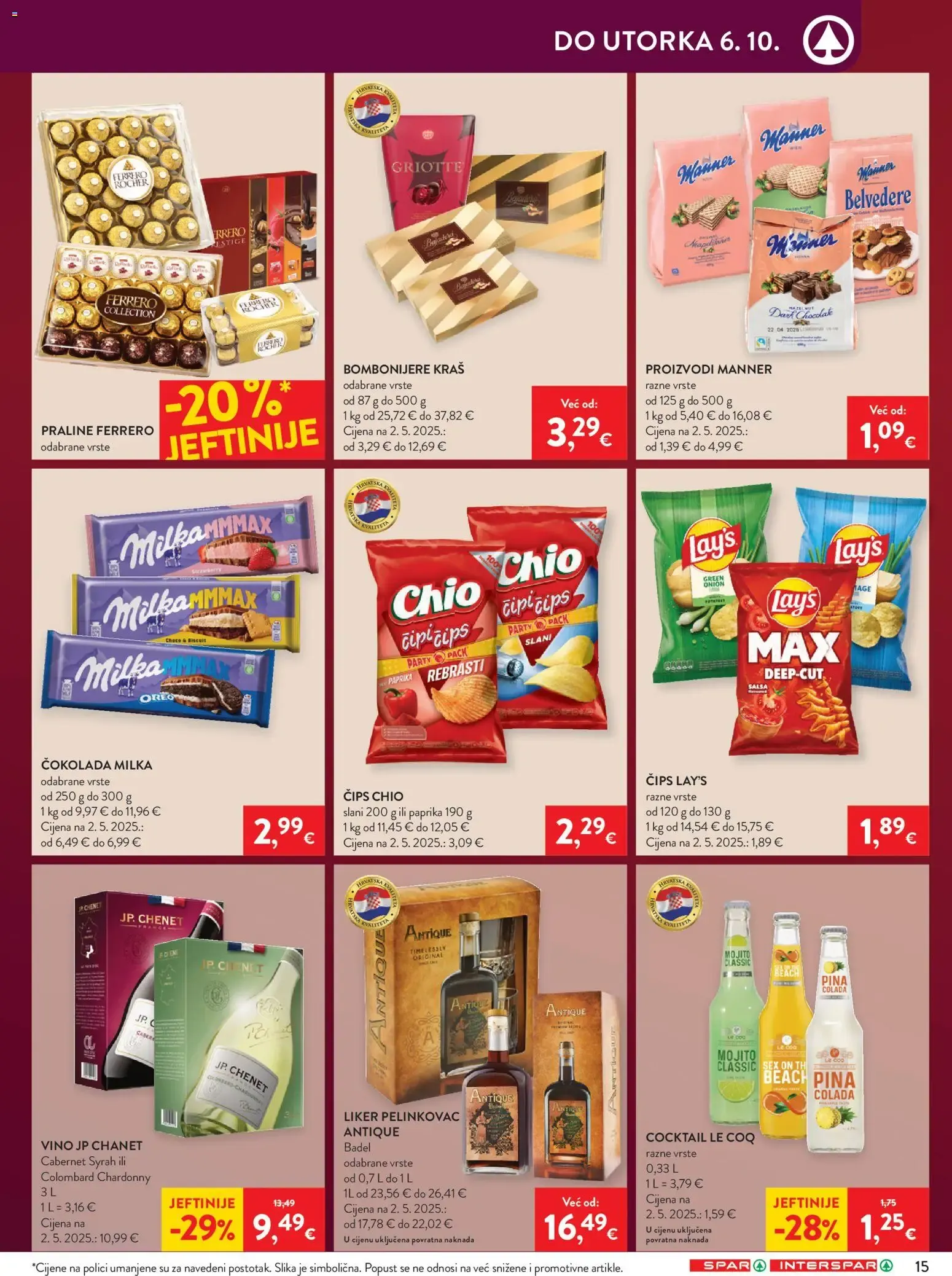 Katalog Spar Katalog novi od 30.09.2026 na listanje > letak digitalni od 30. rujna do 6. listopada 2026. - Pregled Stranica 17