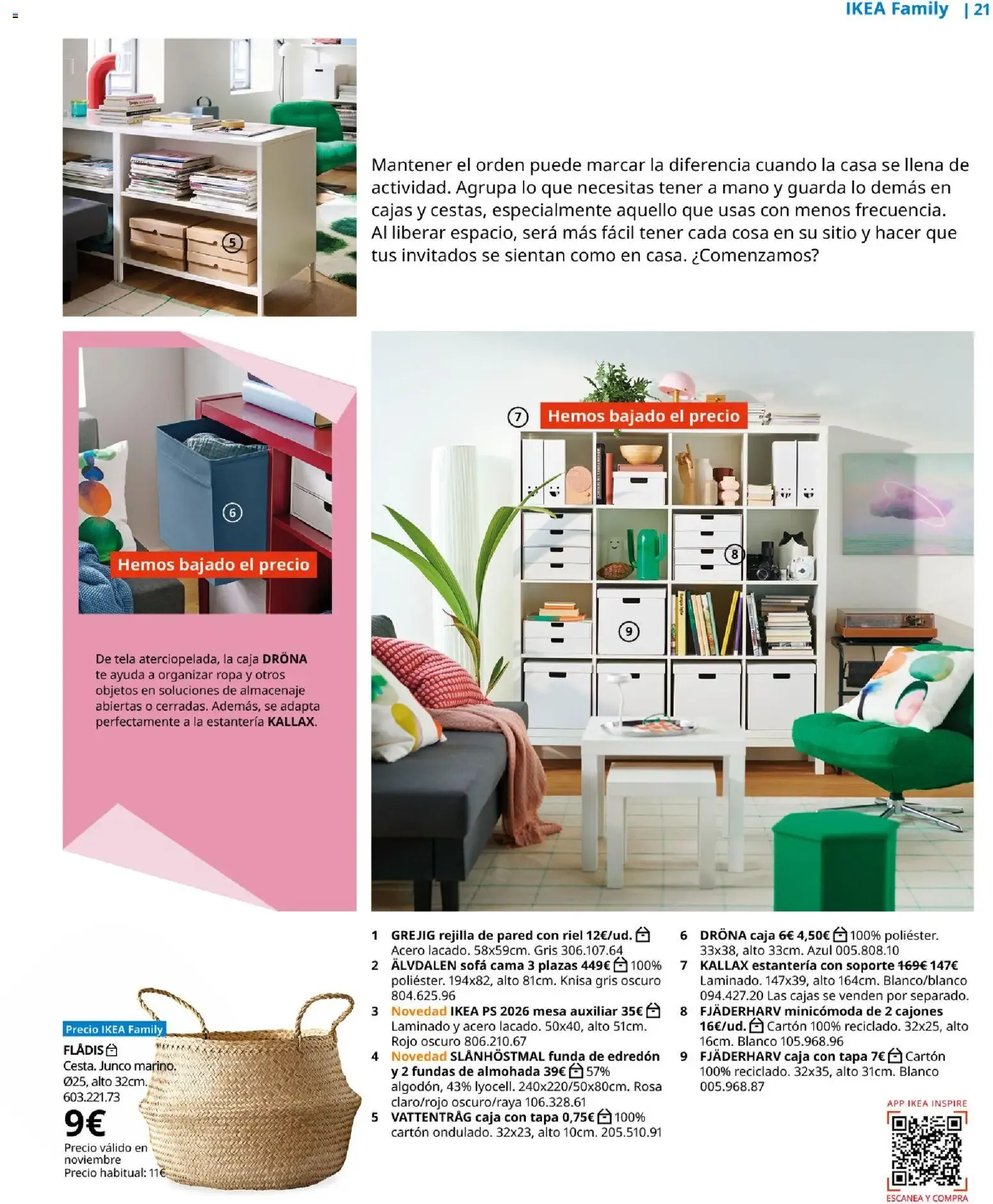 Catálogo de IKEA Family 1 de octubre al 31 de diciembre 2026 - Página 21