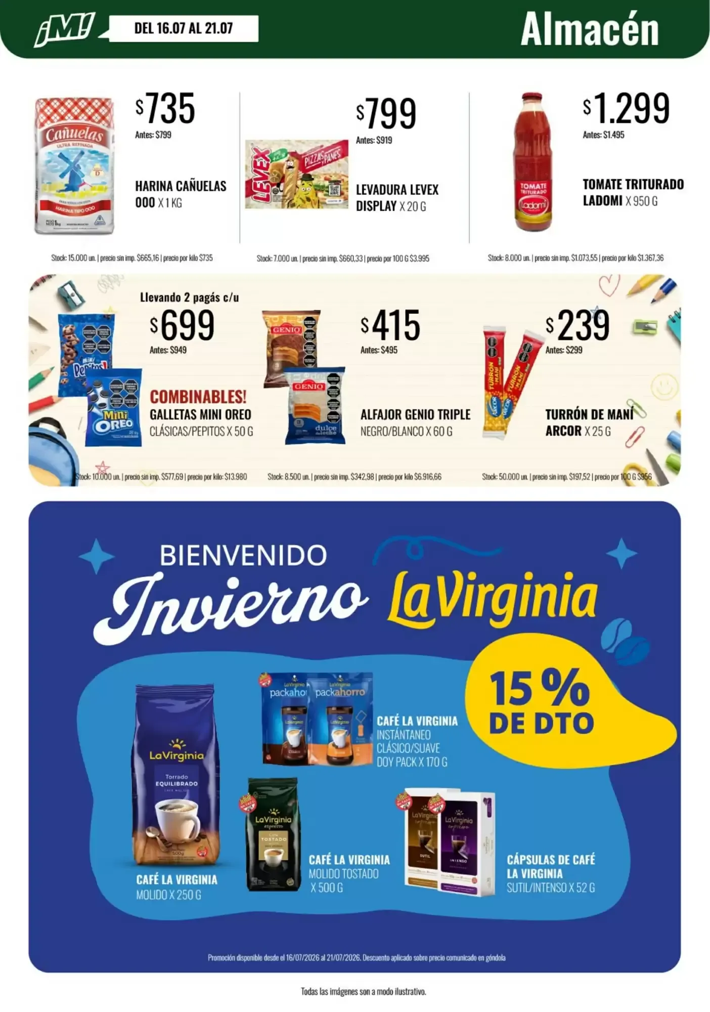 Ofertas de Catálogo de Ofertas Super Mami Dino 16 de julio al 21 de julio 2026 - Página 3 del catálogo