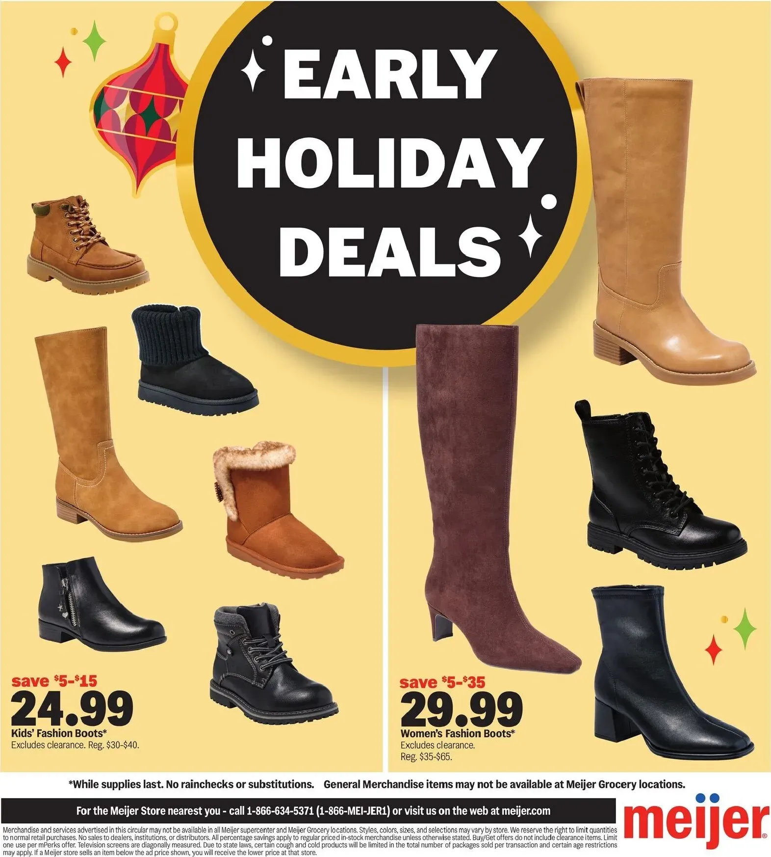 Weekly ad Future Meijer - Early Holiday Deals flyer valid from Wednesday 10/21/2026 to Tuesday 10/27/2026 from October 21 to October 27 2026 - Page 5