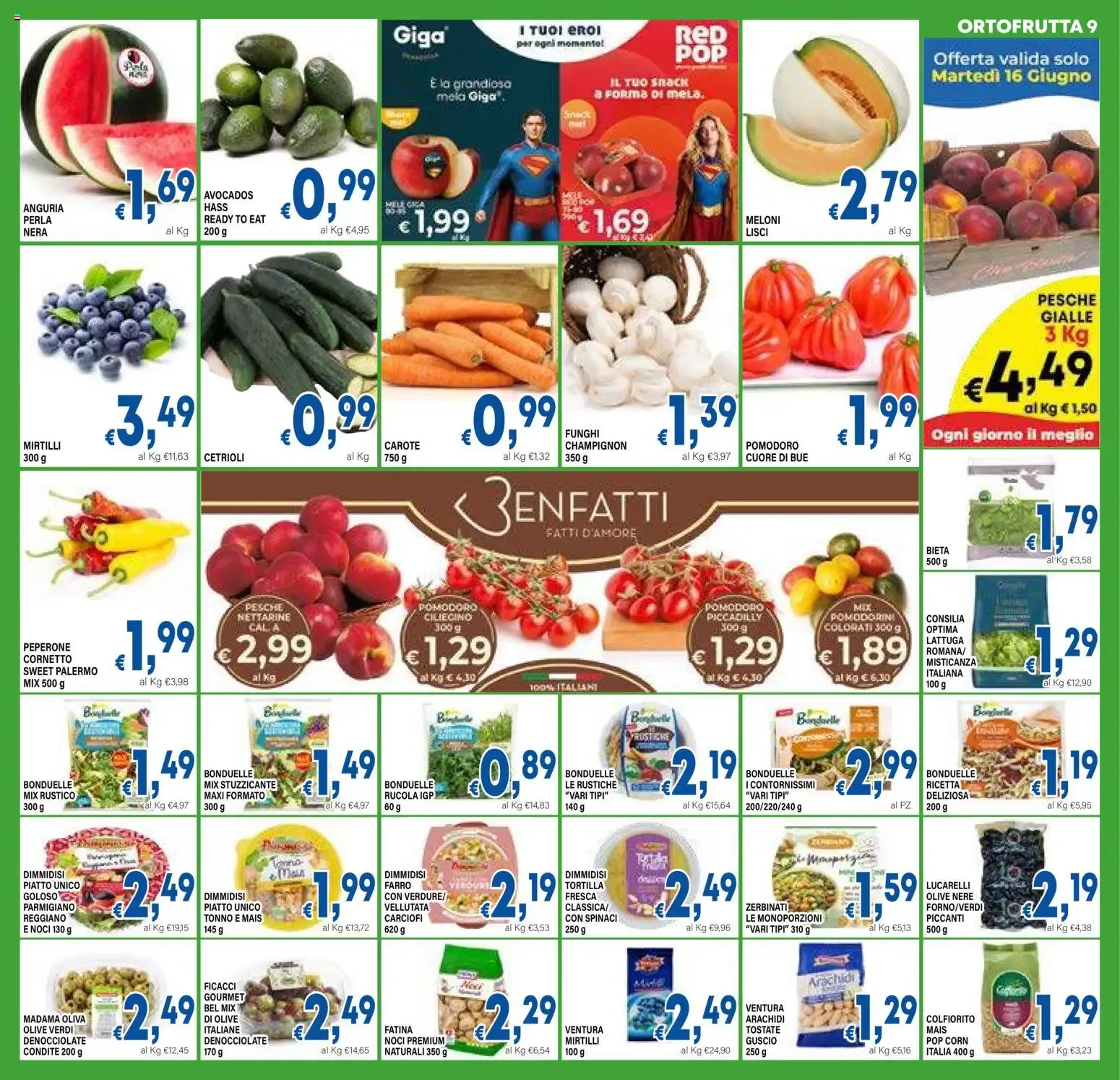 Dem Supermercati - Al Costo da 10 giugno a 18 giugno di 2026 - Pagina del volantino 9